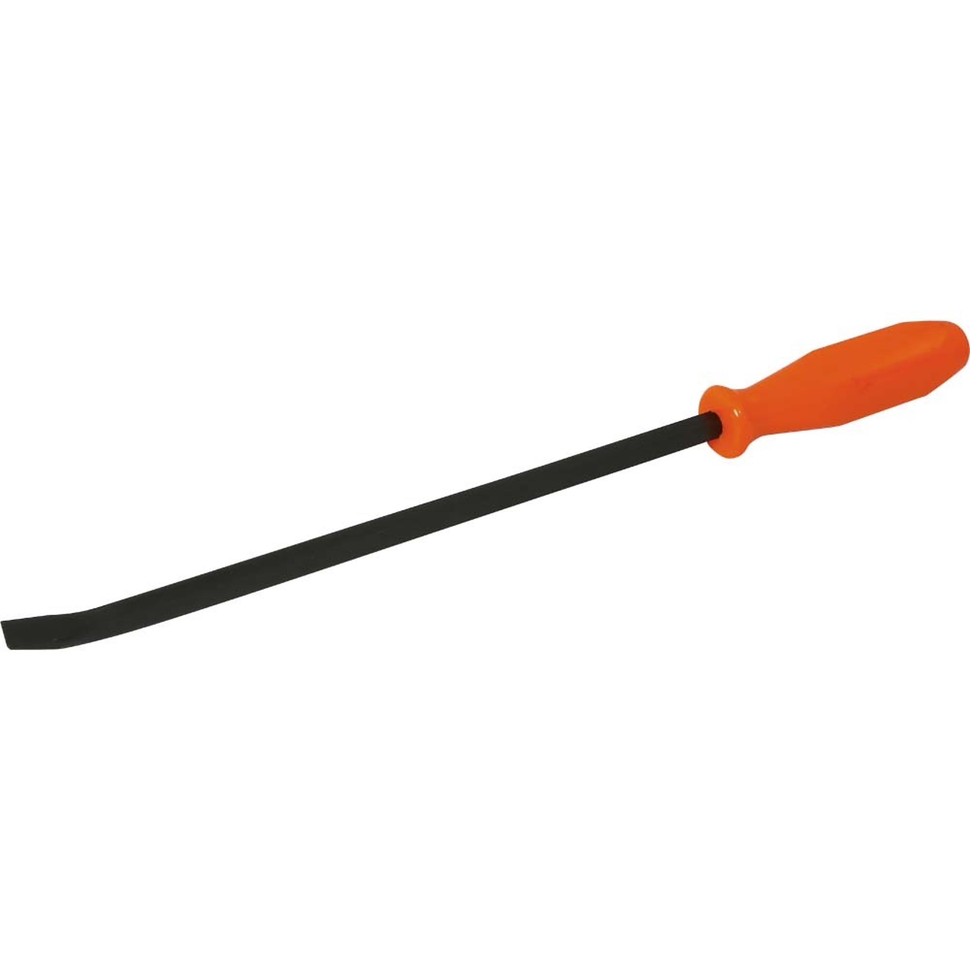 Gray Tools 13" Screwdriver Handle Pry Bar, Curved Black Oxide Finish Blade