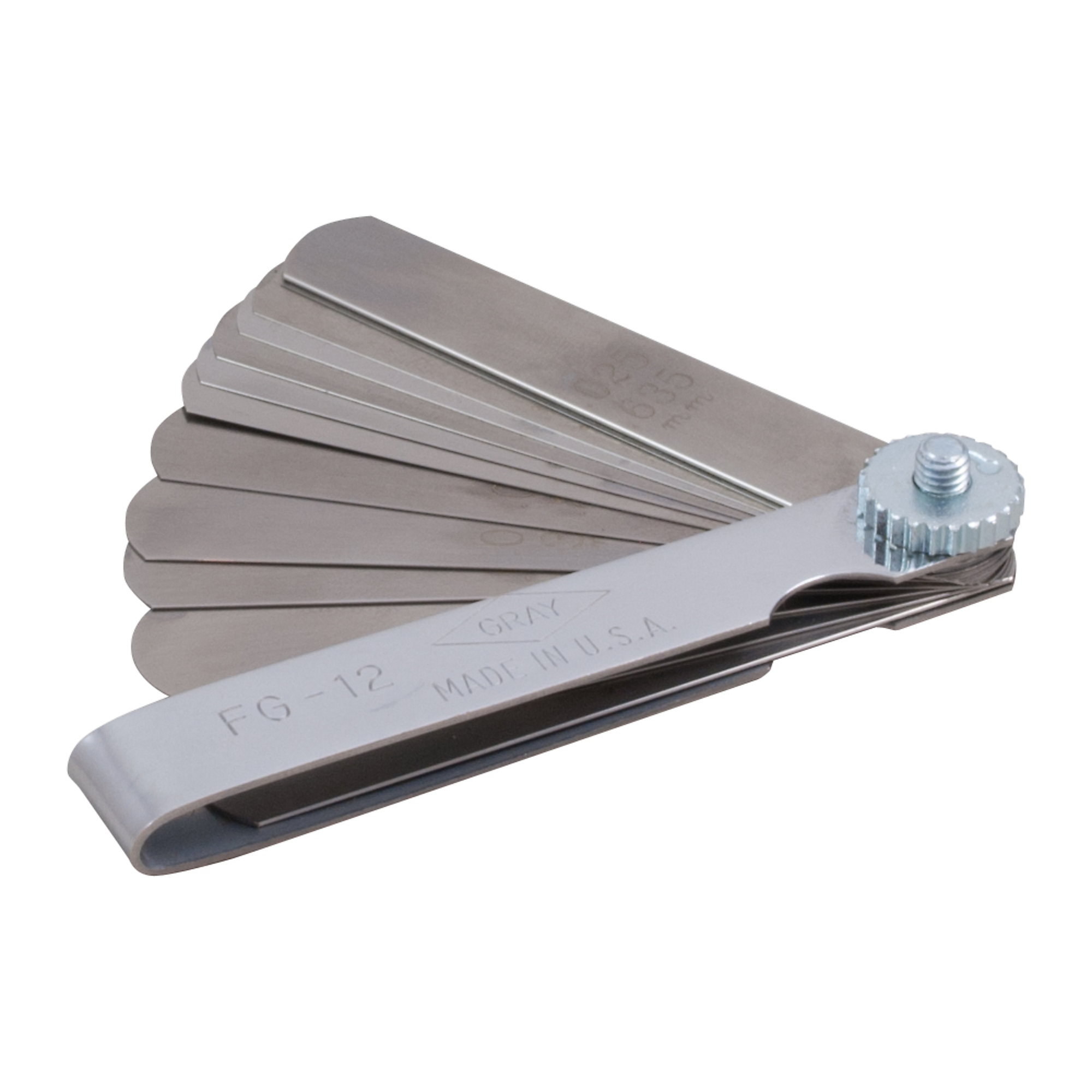Gray Tools 15 Blade Flat Feeler Gauge
