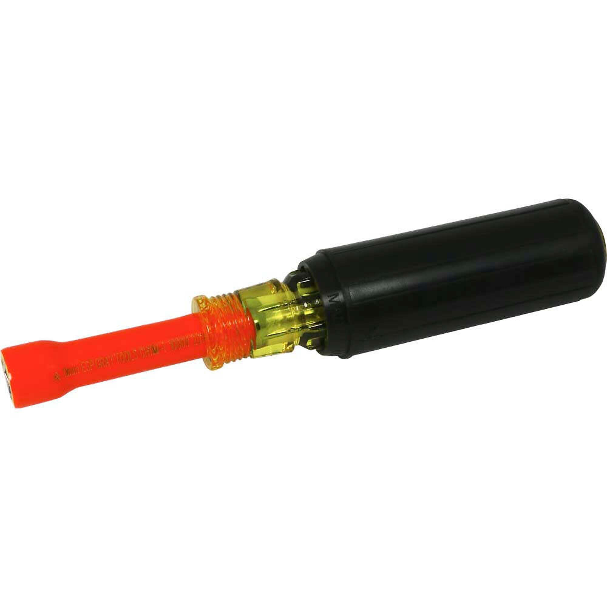 Gray Tools 11mm Nut Driver, 6" Long, 1000V Insulated