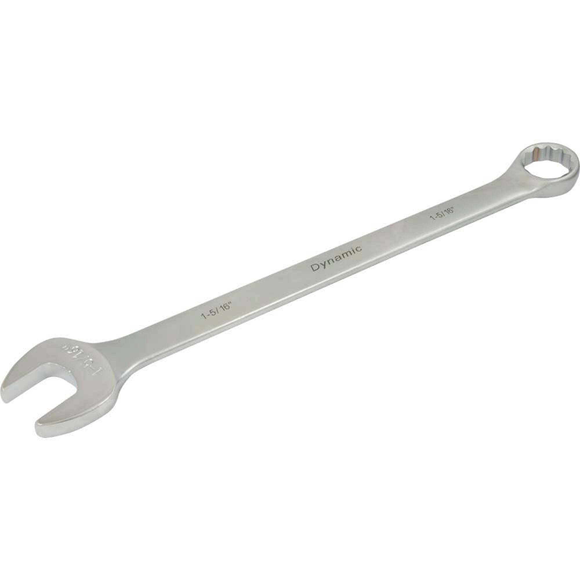 Dynamic Tools 1-5/16" 12 Point Combination Wrench, Contractor Series, Satin Finish