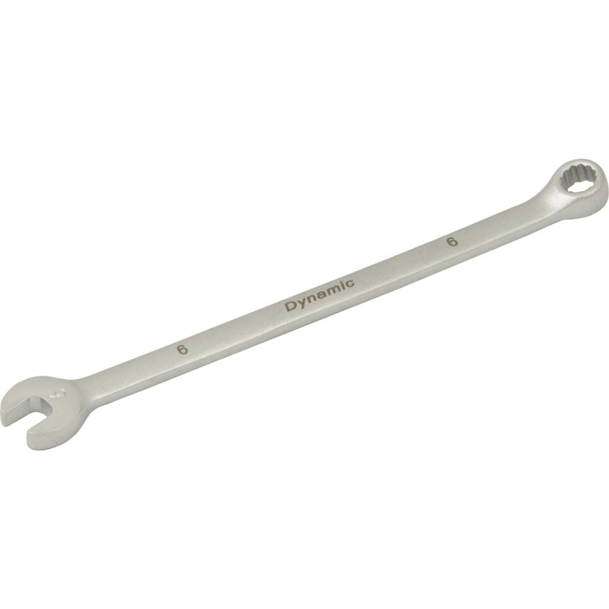 Dynamic Tools 6mm 12 Point Combination Wrench, Contractor Series, Satin Finish