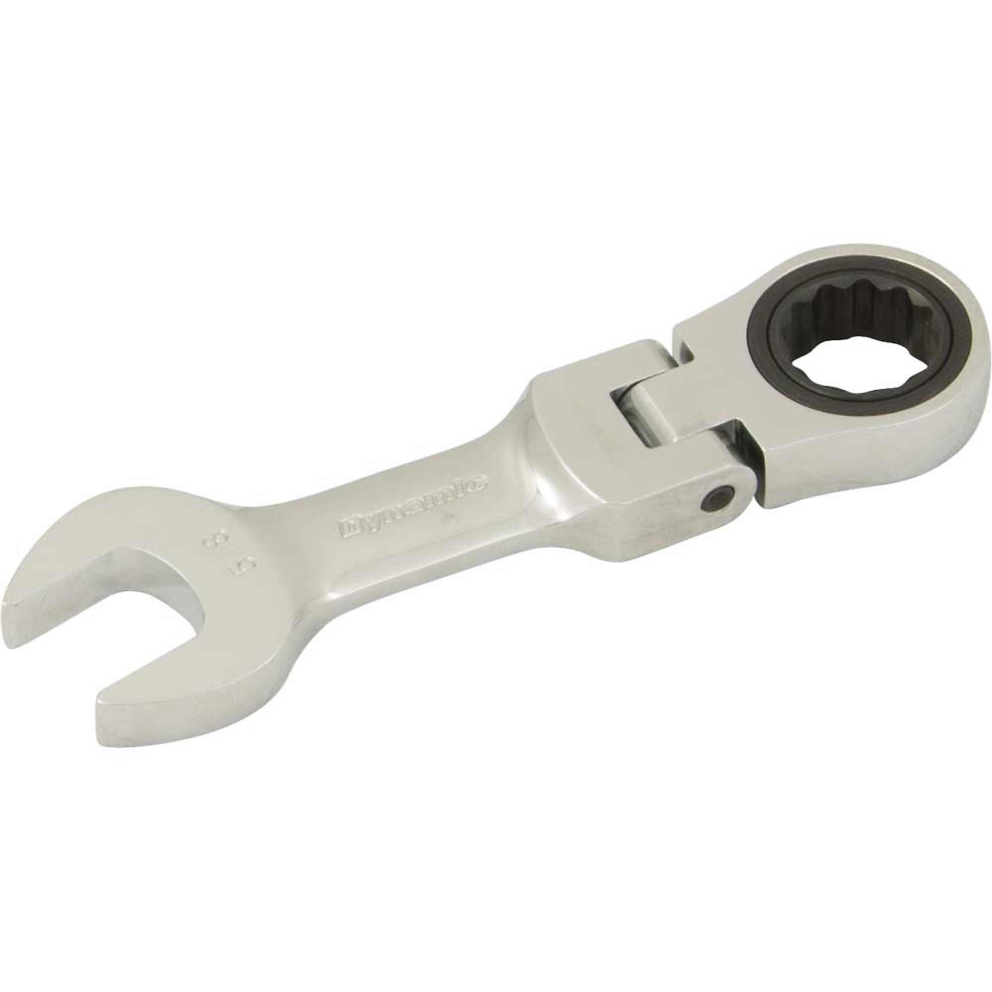 Dynamic Tools 5/8" Stubby Flex Head Ratcheting Wrench