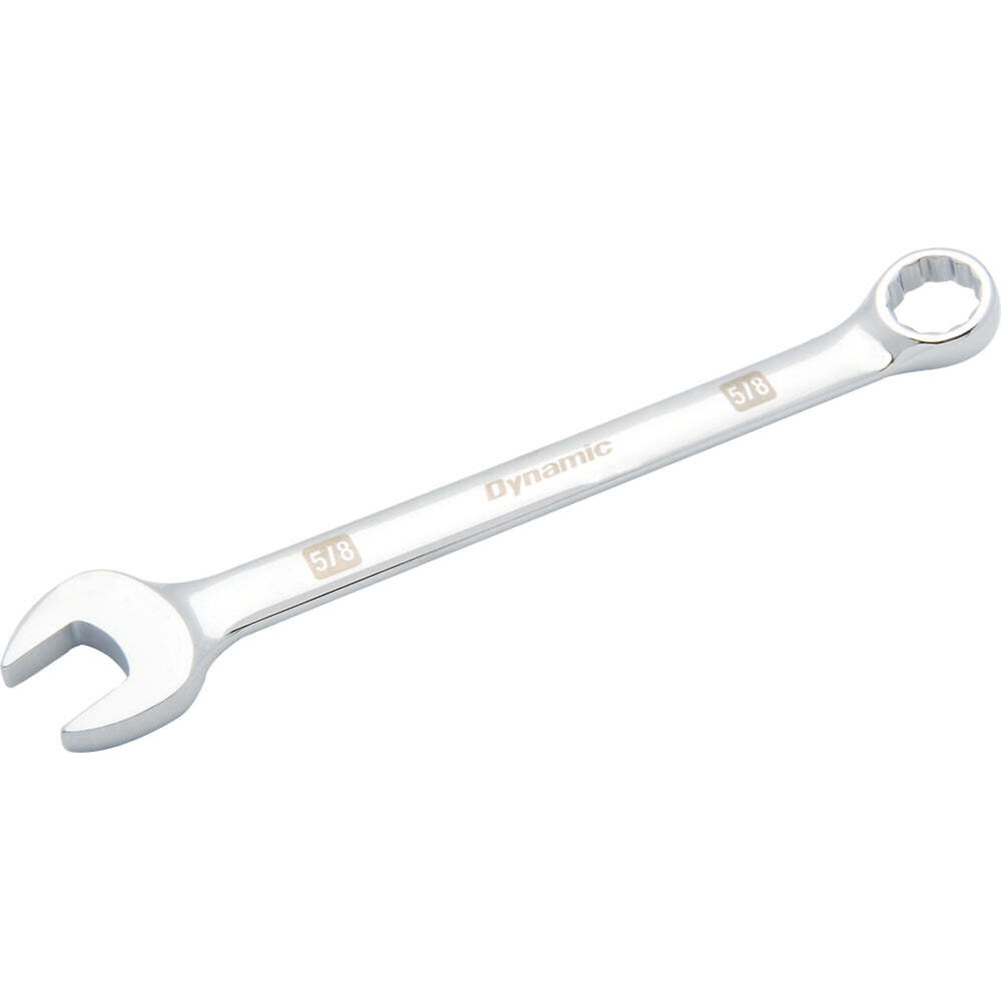 Dynamic Tools 5/8" 12 Point Combination Wrench, Mirror Chrome Finish