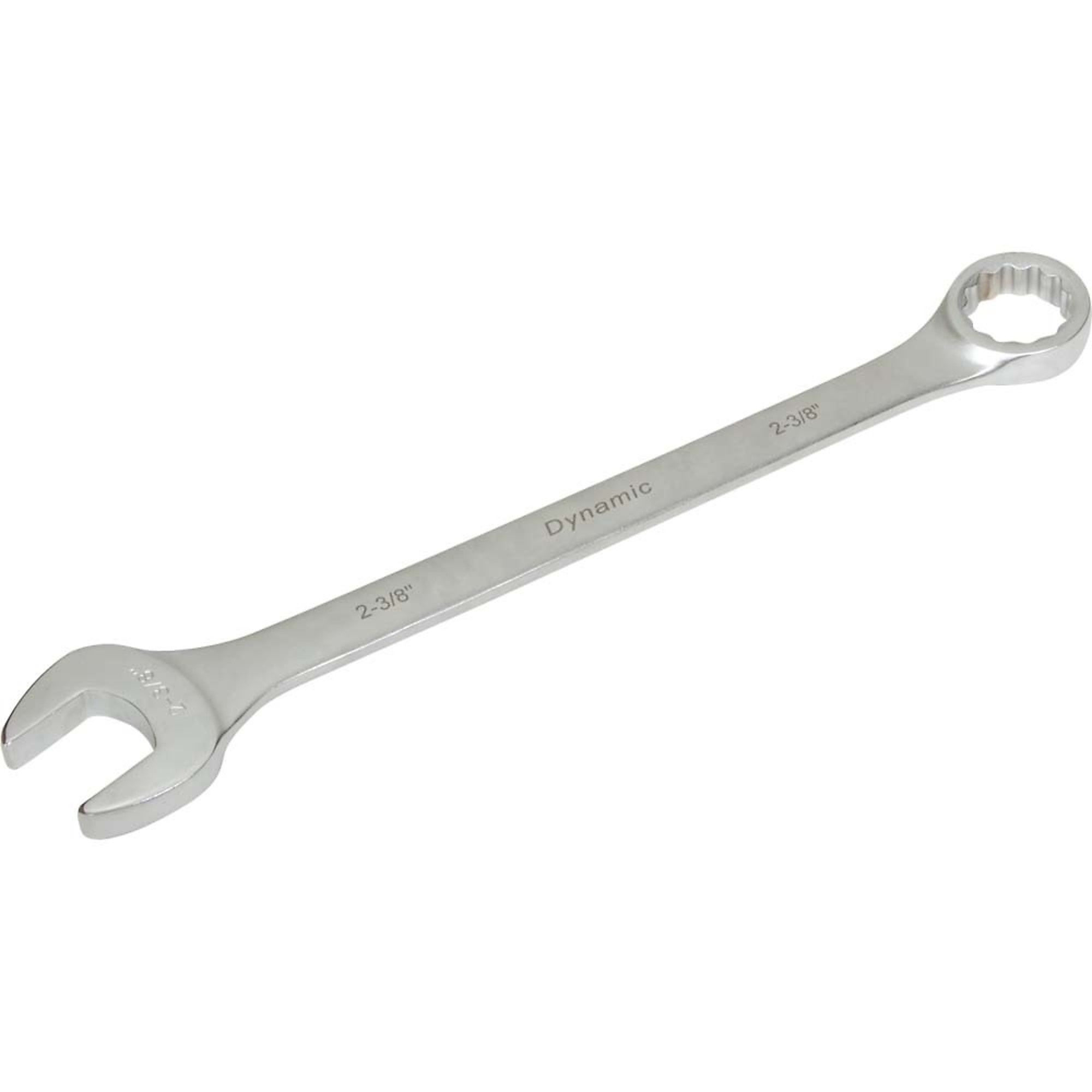 Dynamic Tools 2-3/8" 12 Point Combination Wrench, Contractor Series, Satin Finish