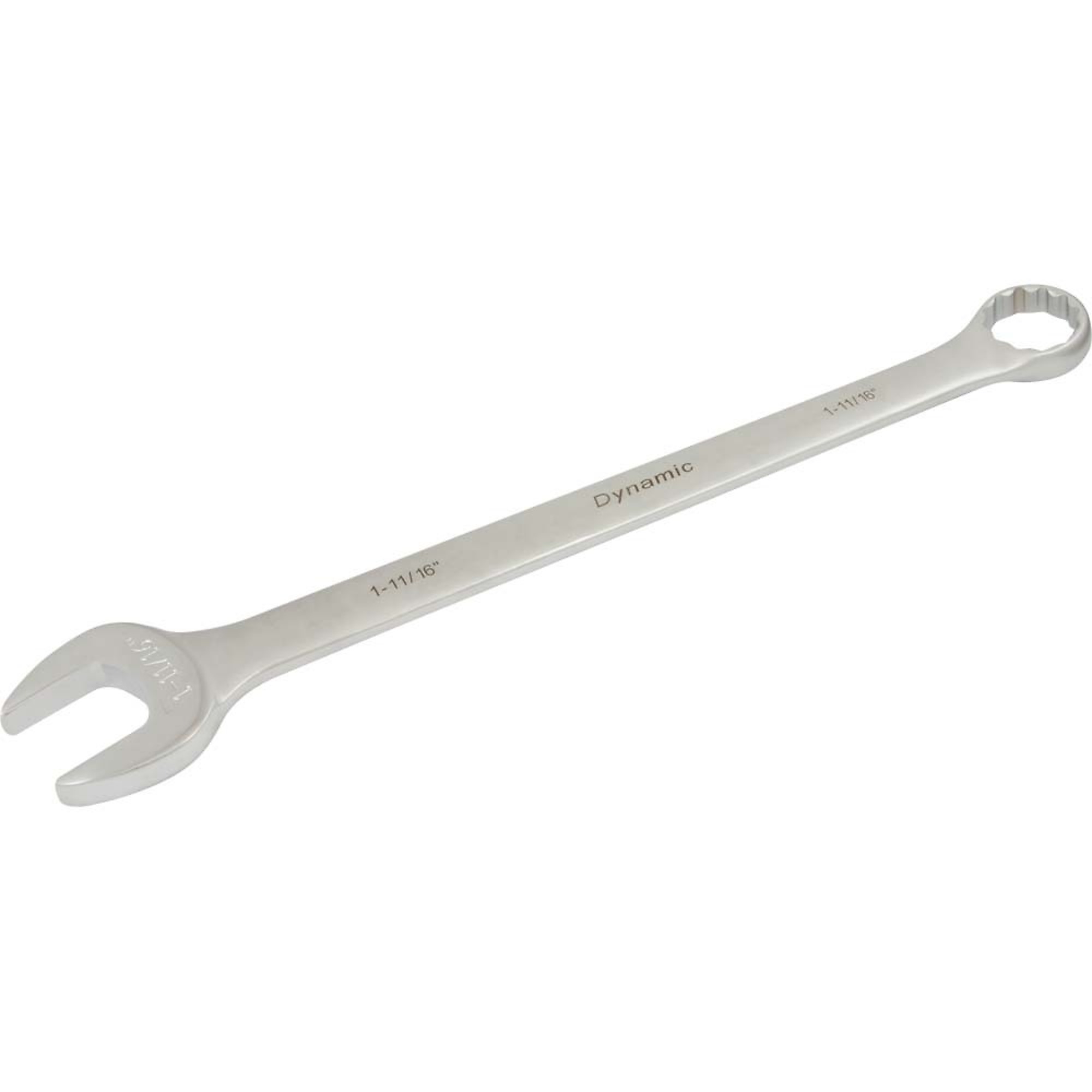 Dynamic Tools 1-11/16" 12 Point Combination Wrench, Contractor Series, Satin Finish