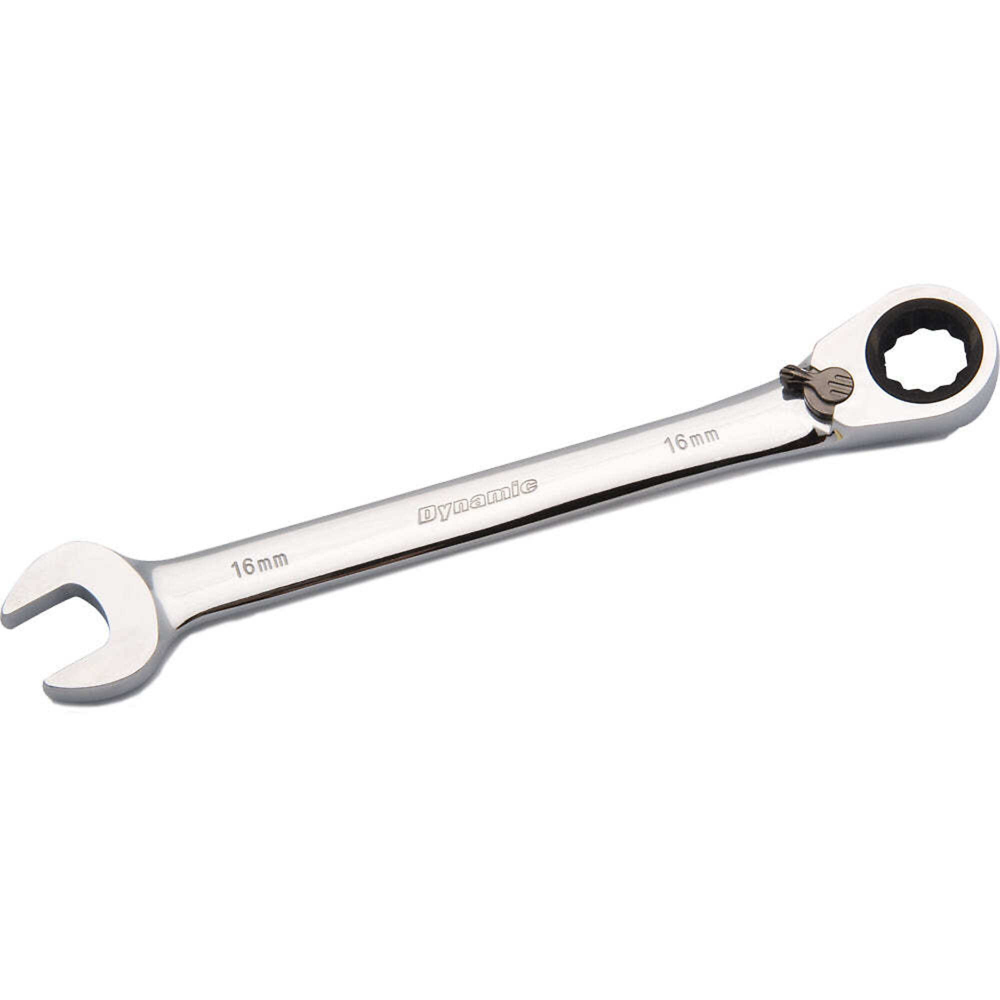 Dynamic Tools 16mm Reversible Combination Ratcheting Wrench
