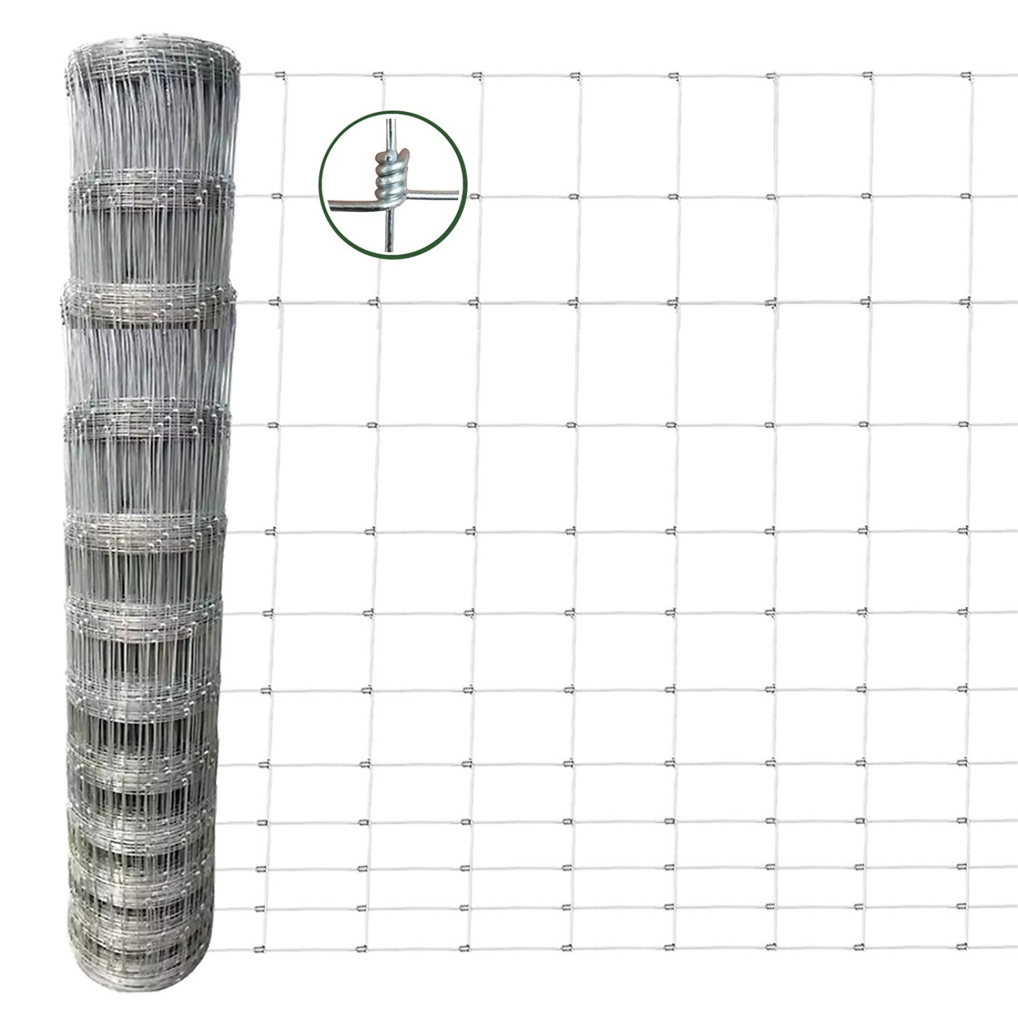 72 in. x 328 ft. 13-Gauge Heavy-Duty Galvanized Poultry Fencing with High Corrosion Resistance for Yard Garden