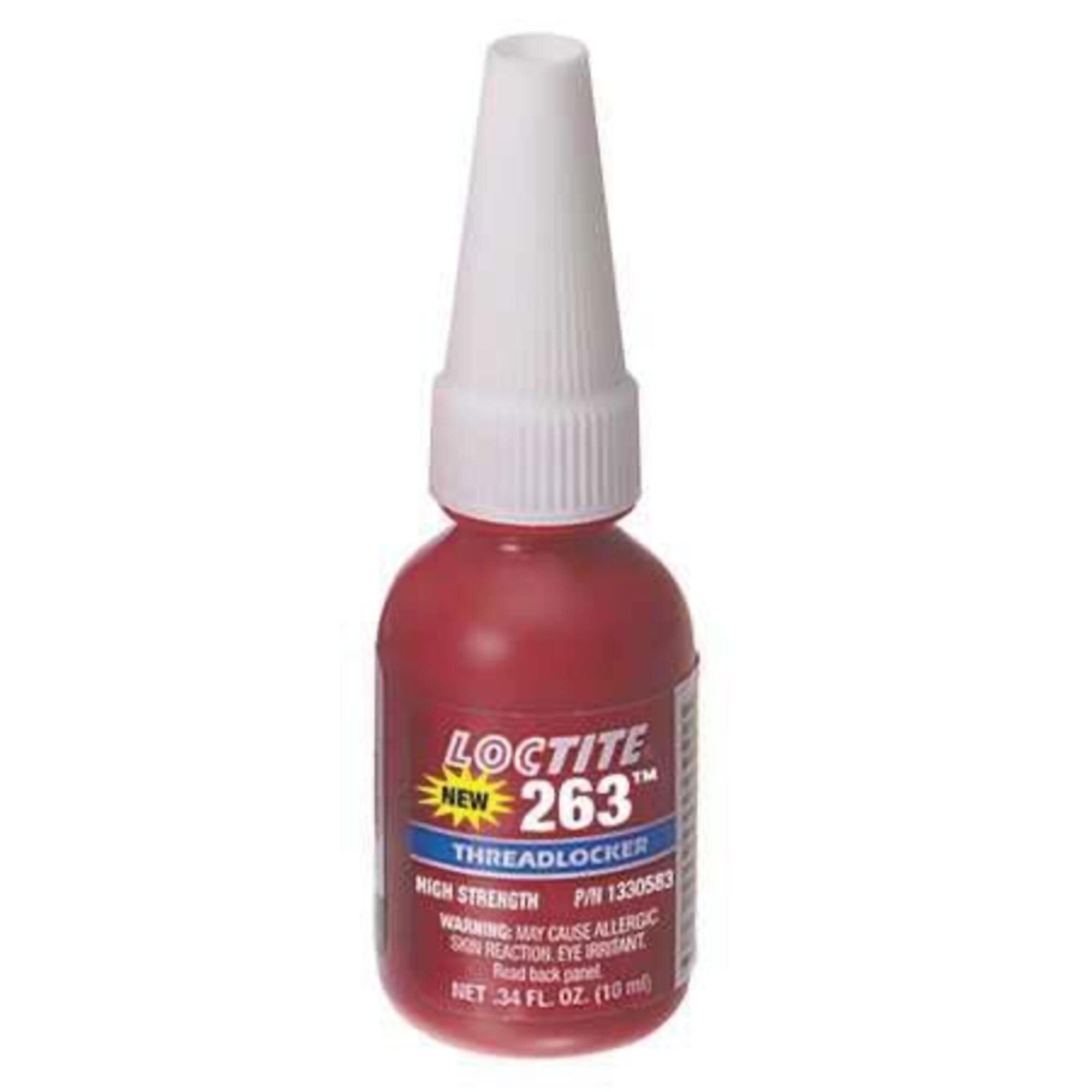 Loctite 263 Primerless Oil Proof High Strength Red Threadlocker 10ml