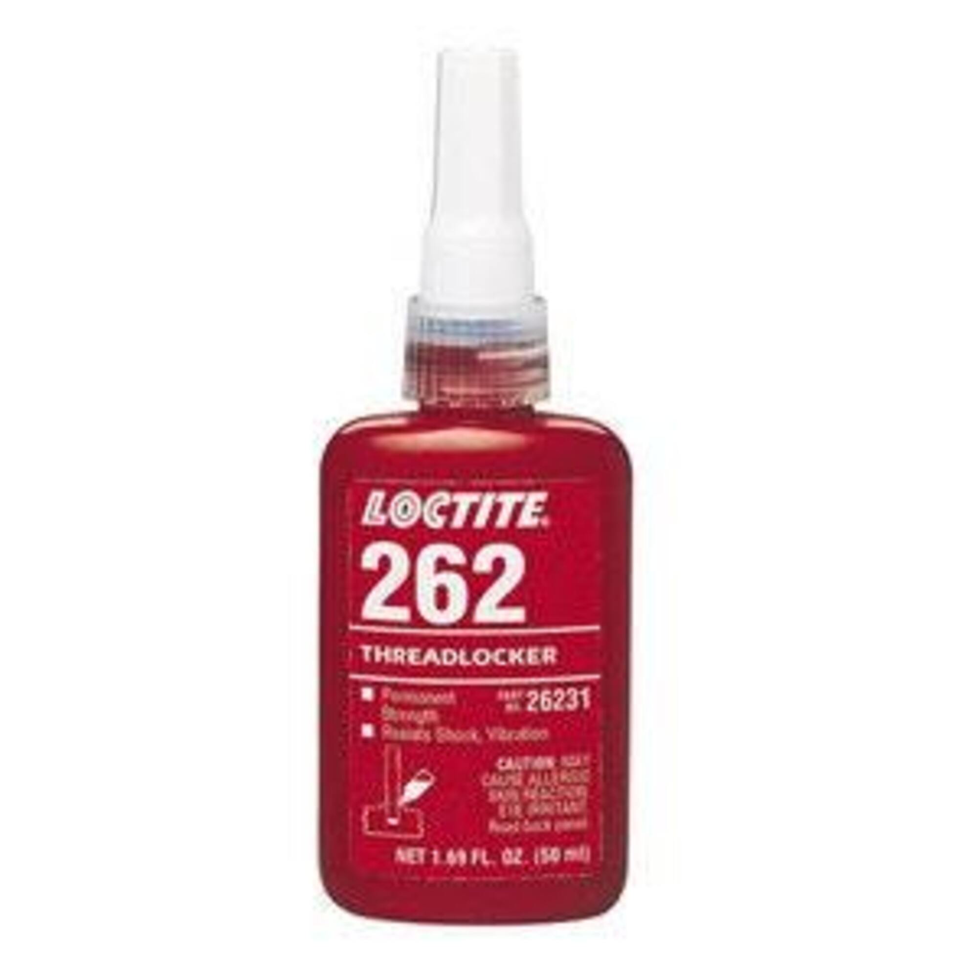 Loctite 262 Red Threadlocker High Strength 50ml Bottle