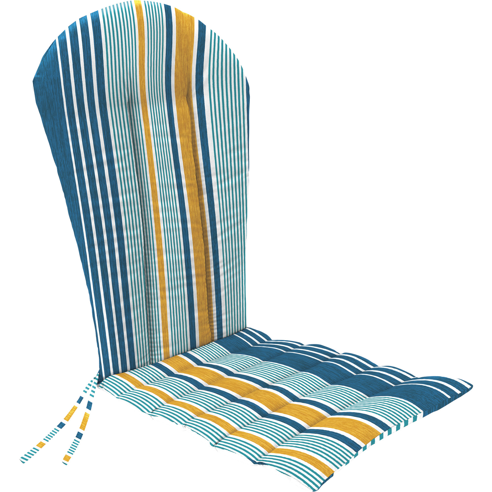 Jordan Manufacturing Adirondack Chair Cushion, Spun Polyester, Bacall