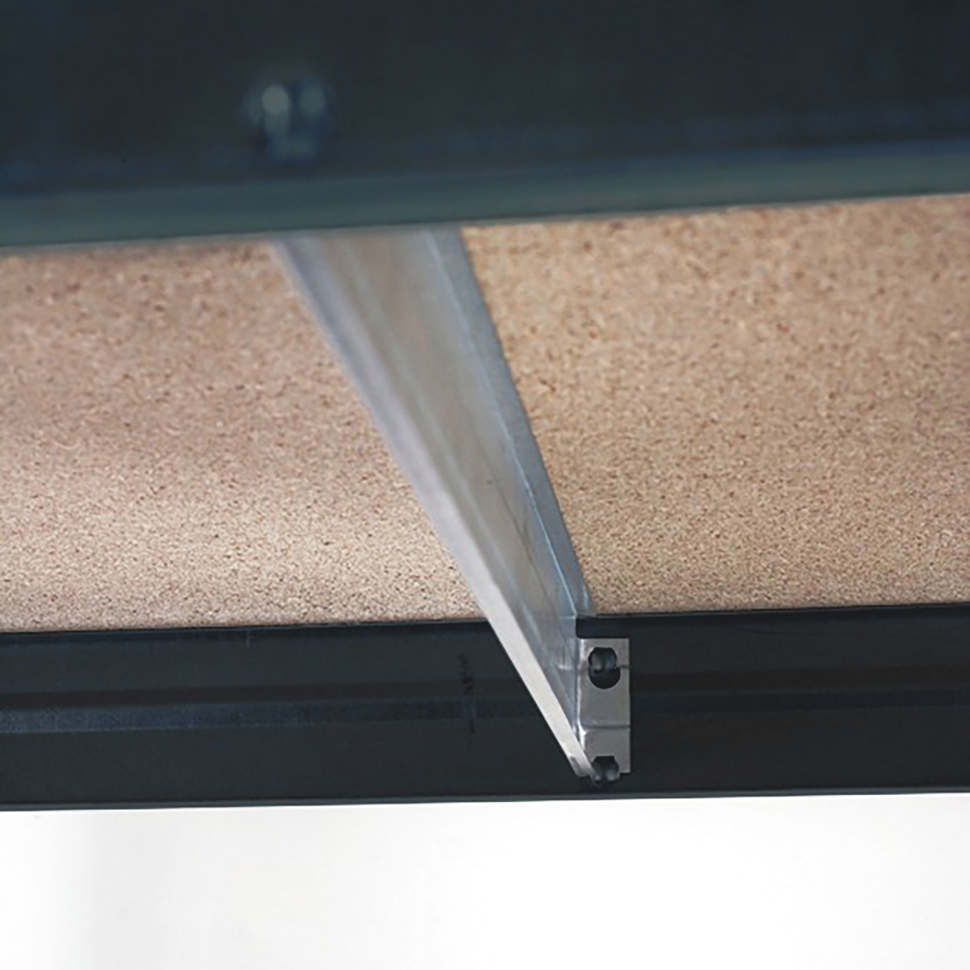 AR Shelving Fiberboard Deck Shelving, 36in.W x 18in.D x 71in.H, 4