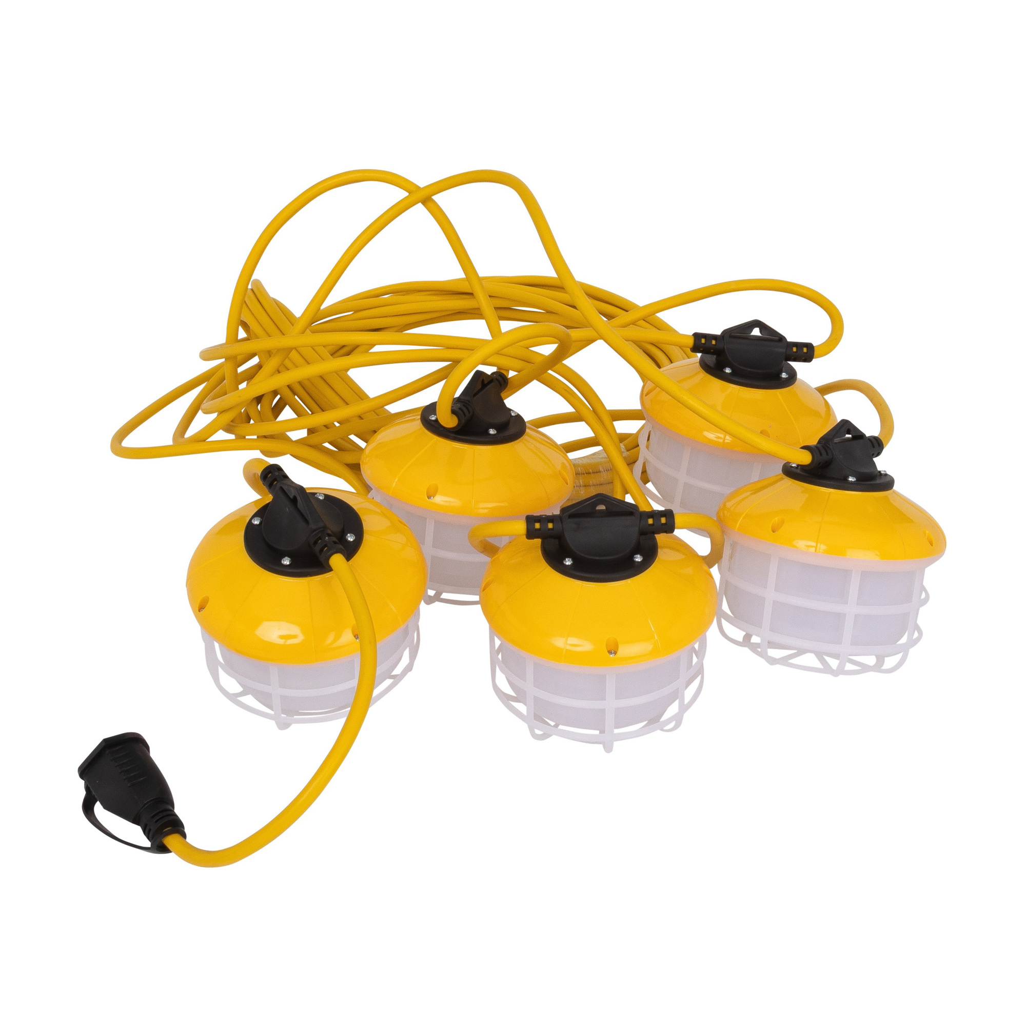 STEELMAN 50-Foot 10,000-Lumen IP65 Rated LED String Light, Model# 61678