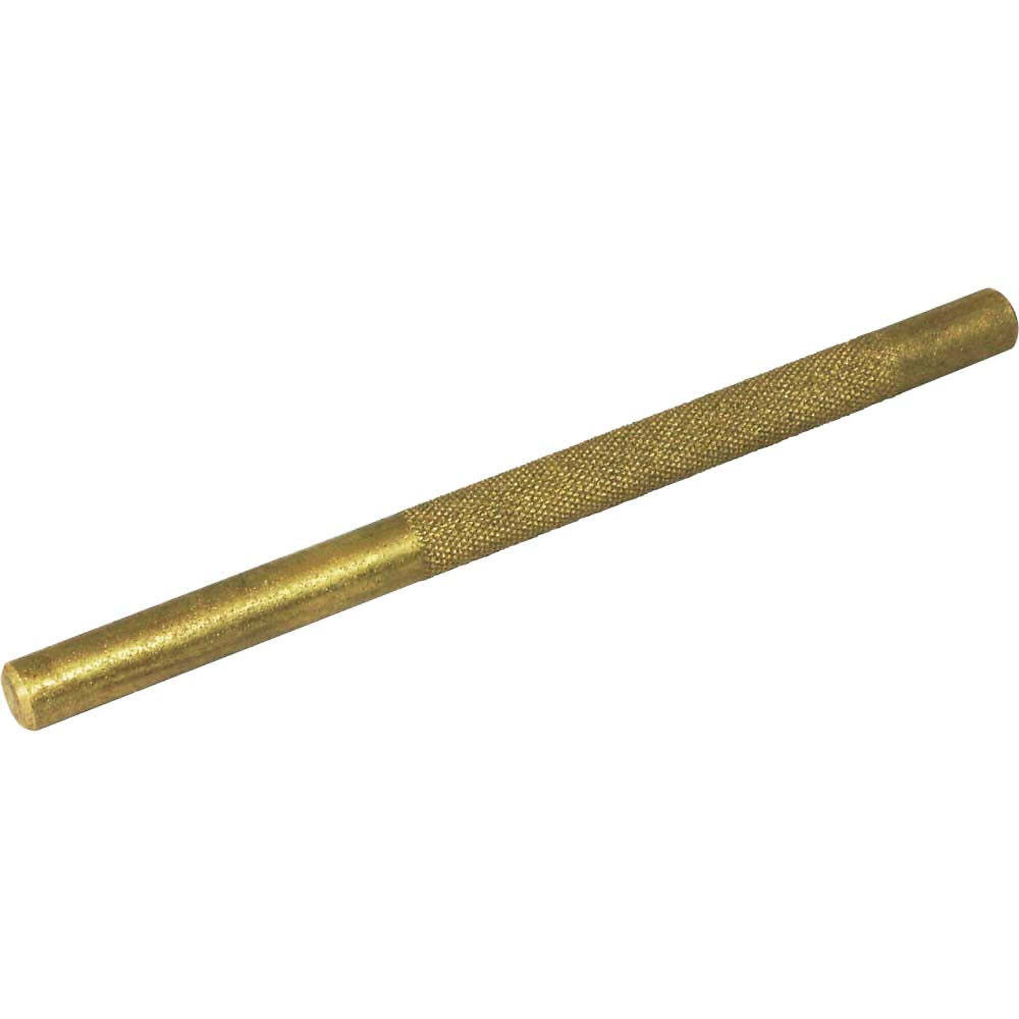 Gray Tools Brass Drift Punch, 3/8" Diameter X 6" Long