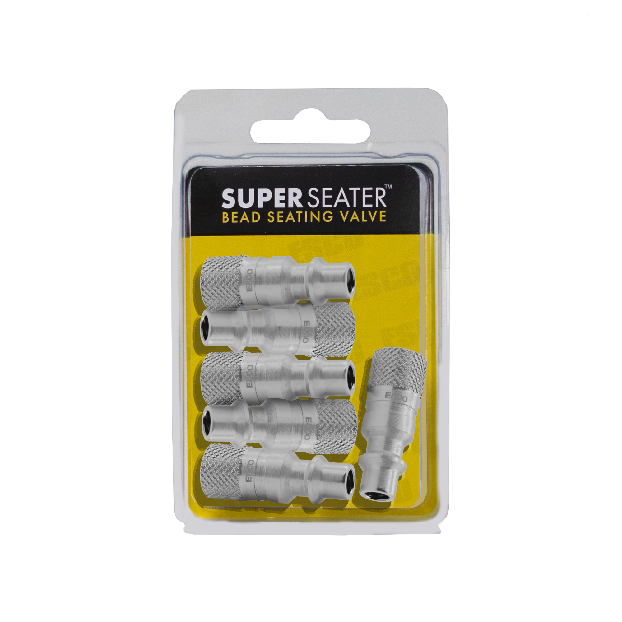 Super-Seater Bead Seating Valve, Standard Bore, 3/8 in. Coupler nipple (6-Pack)