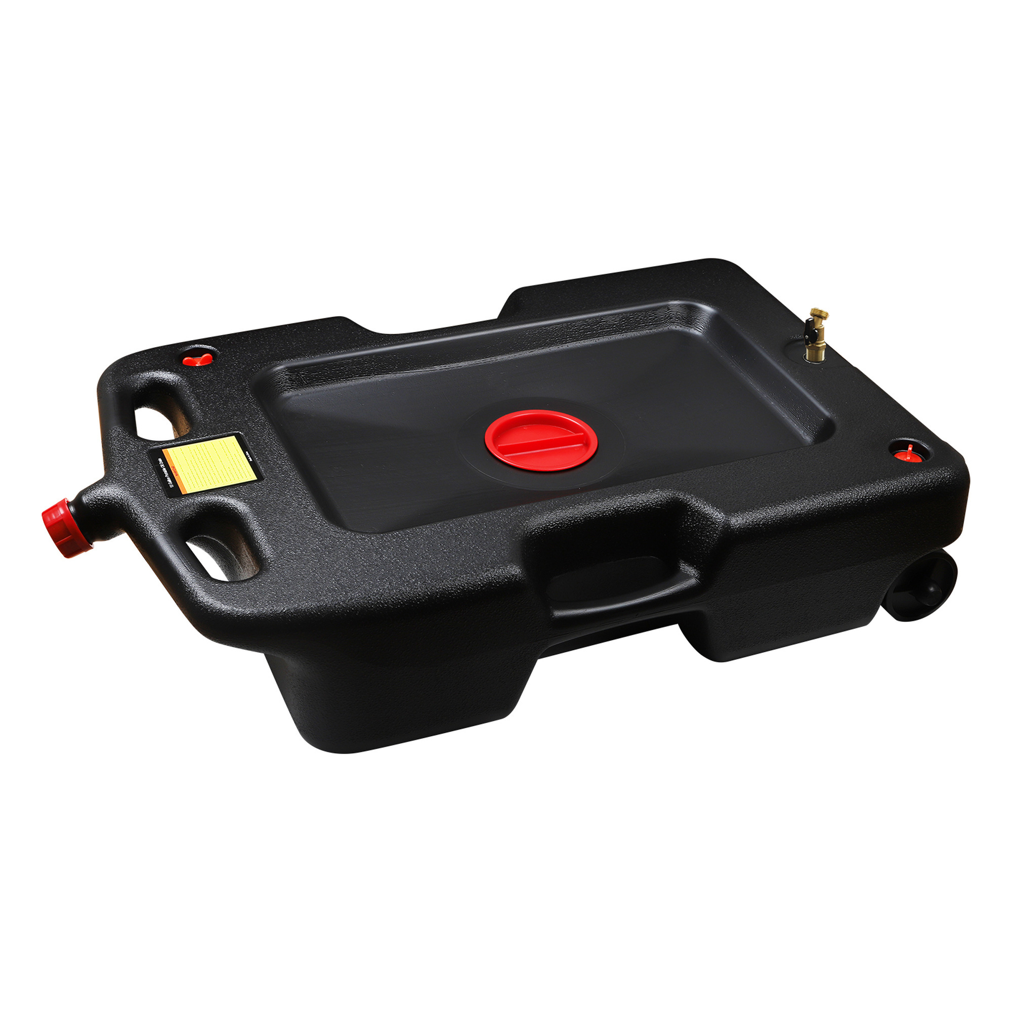 EISEN Portable Oil Drain, 15 Gallon Capacity, 58 Quart Large Opening, Seal Cap, Model AA075