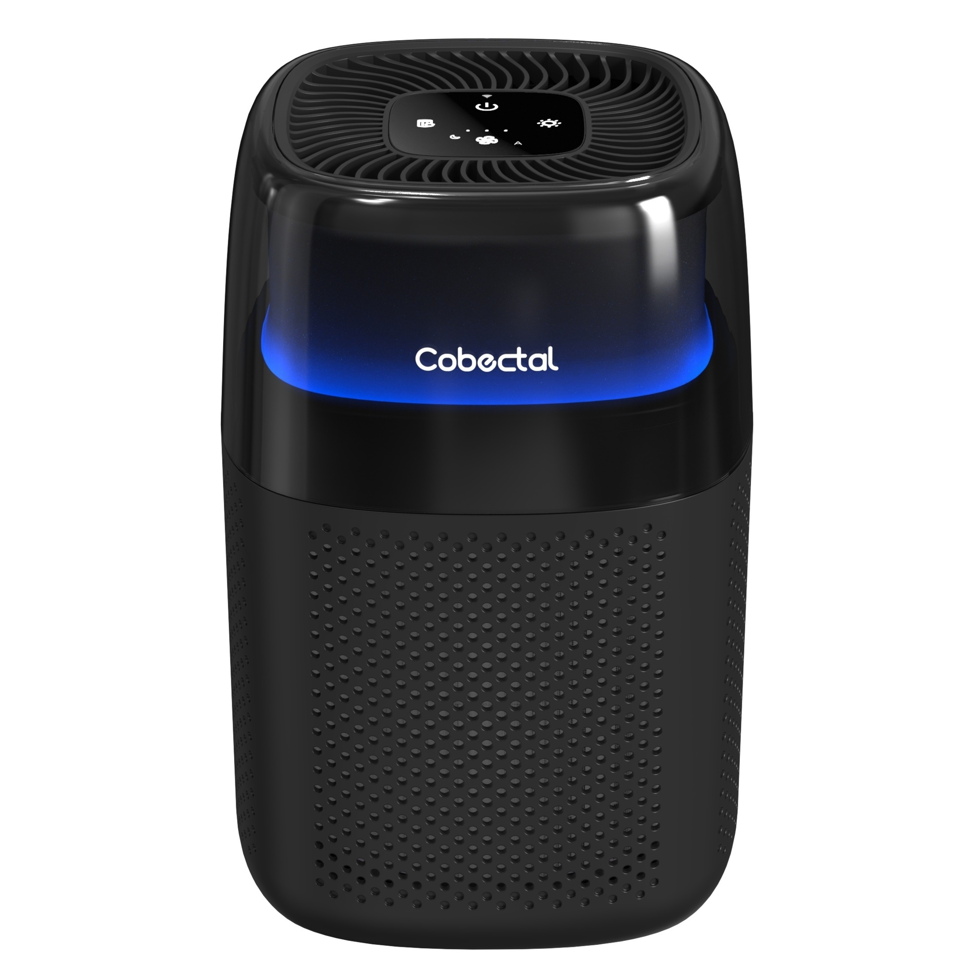 EdenDirect 1600 sq.ft Air Purifier in Black with Sleep Mode, 3 Fan Speeds, 5 Level Light Control, Fragrance Function