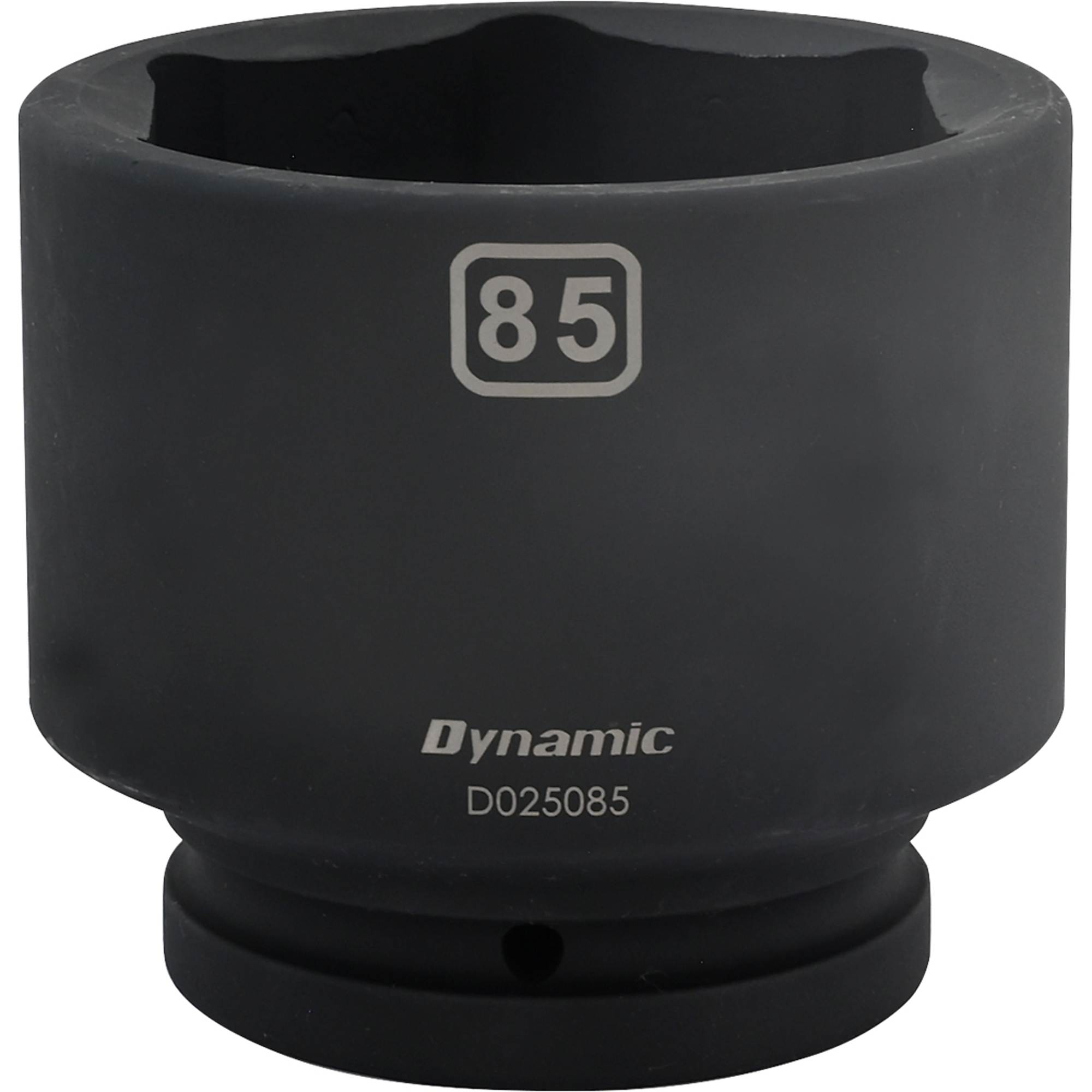 Dynamic Tools 1" Drive 6 Point Metric, 85mm Standard Length, Impact Socket