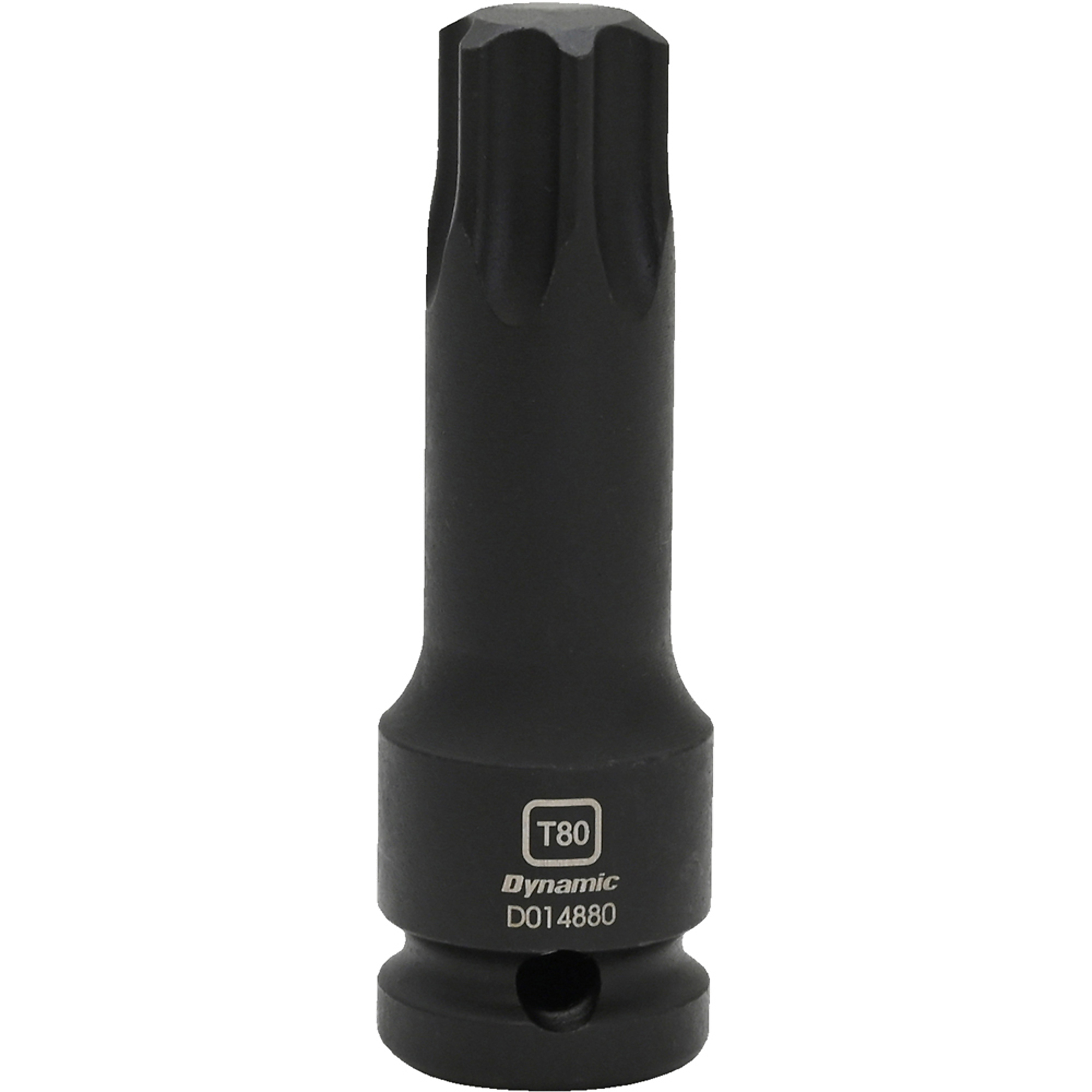 Dynamic Tools 1/2" Drive Torx Head, T80, Bit Impact Socket