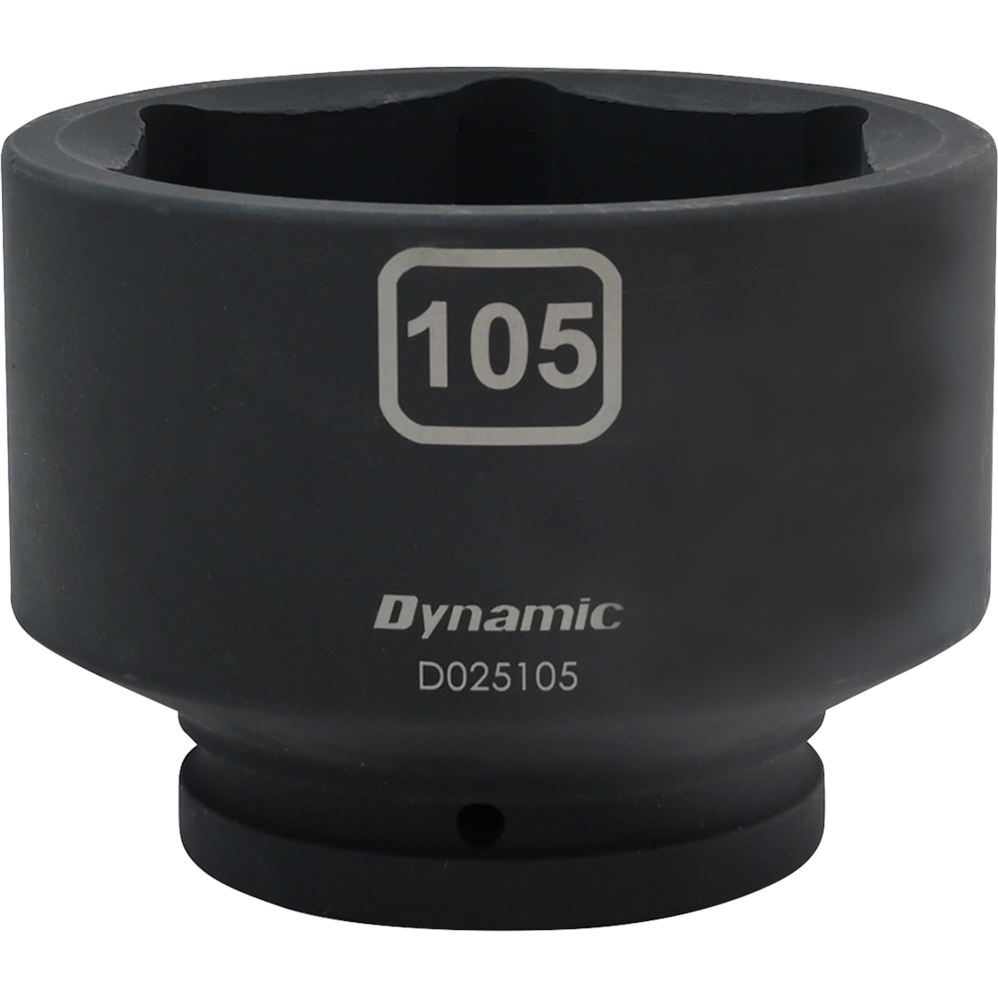 Dynamic Tools 1" Drive 6 Point Metric, 105mm Standard Length, Impact Socket