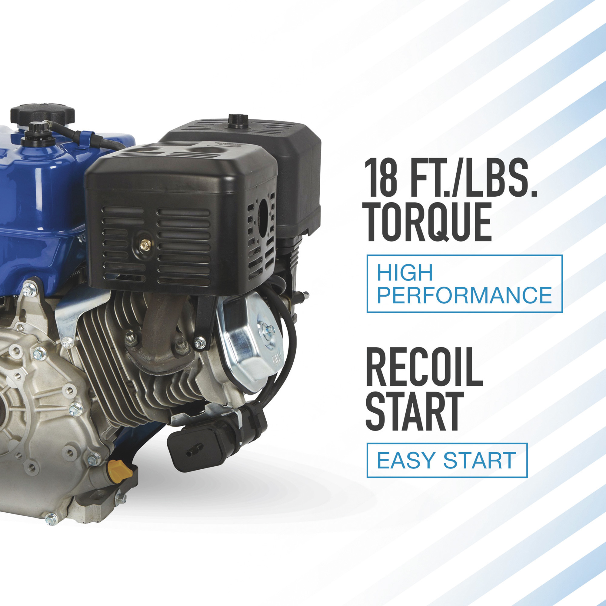 Powerhorse OHV Horizontal Engine, 420cc, 12.5 HP, 1in. x 3 31/64in