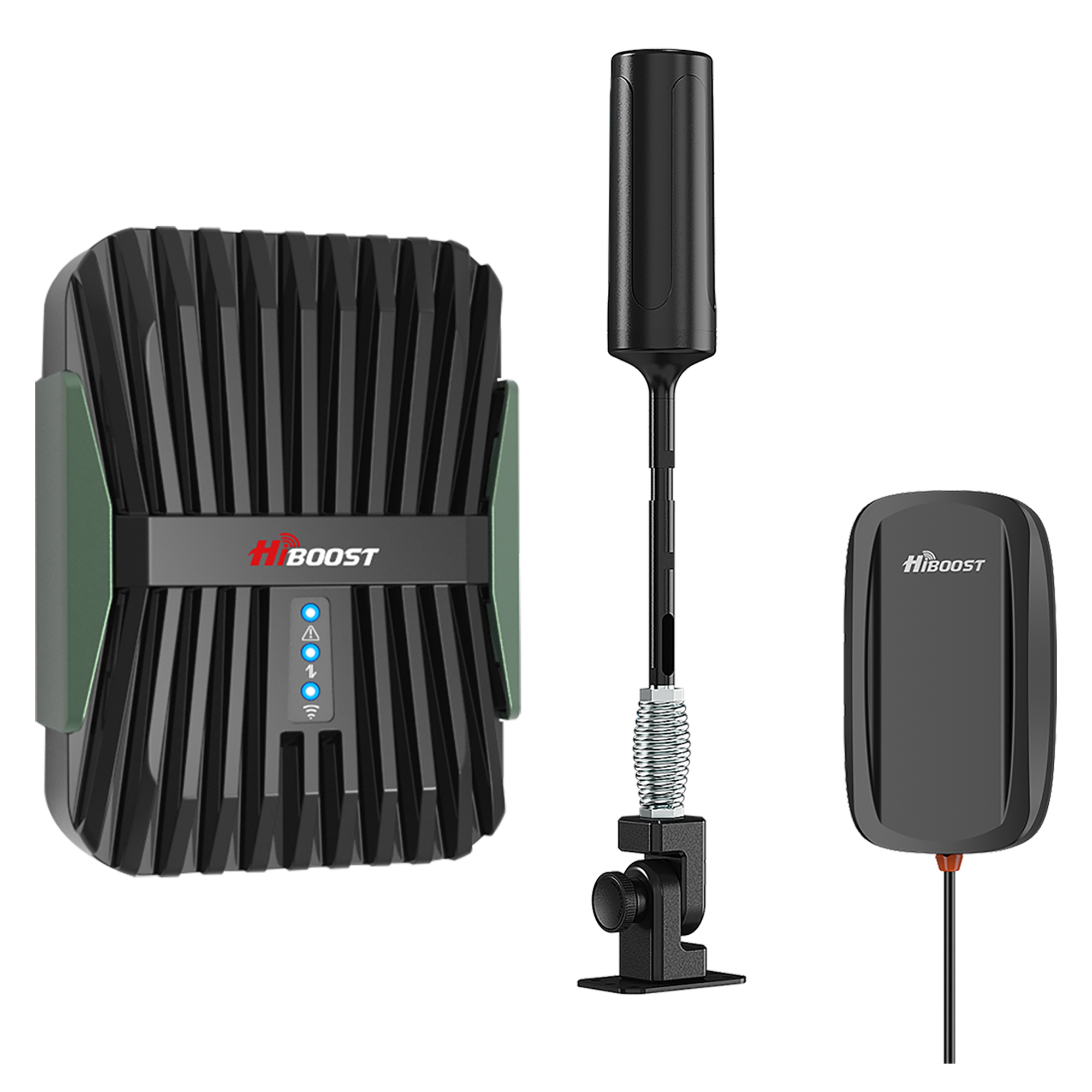 HiBoost® MobileLink Adventurer 5G In-Vehicle Cellular Signal Booster for Trucks, Semi-Trucks & Off-Road Vehicles, C30B-5S-BTW.EX