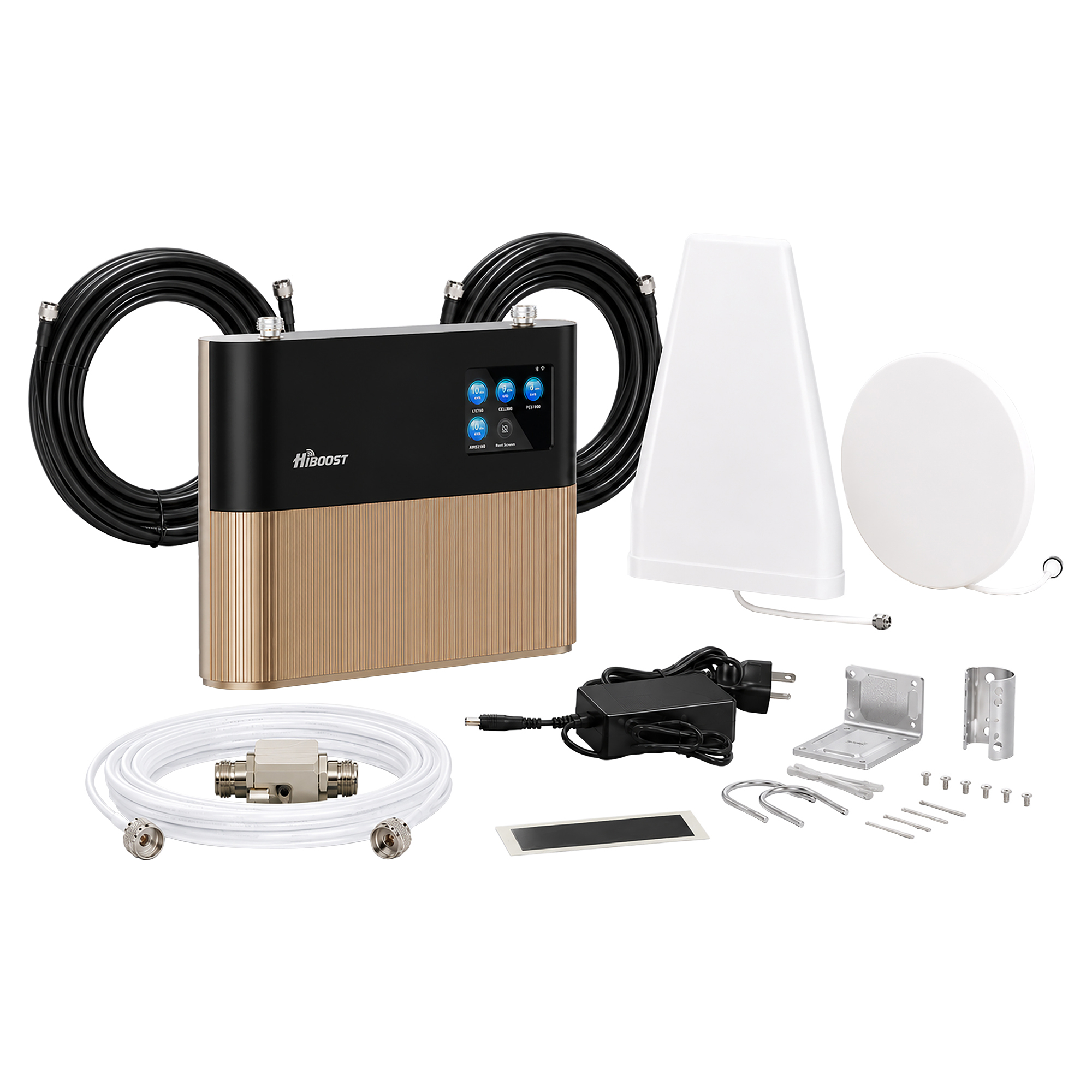 HiBoost® CommLink 10K 5G In-Building Cellular Signal Booster for Home & Office up to 10,000 Sq. Ft., Pro20T-5S-BTW