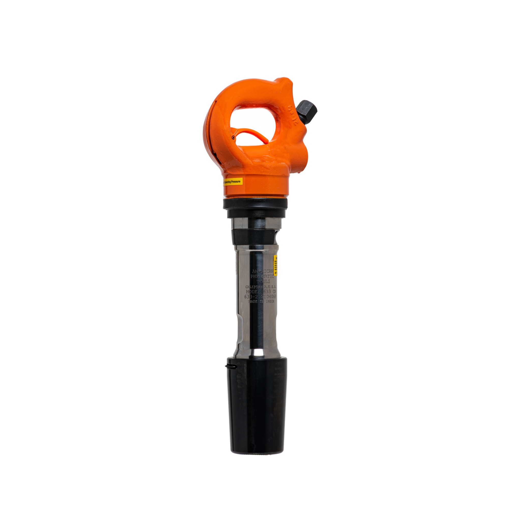 American Pneumatic Tools-M633CN Rivet Buster, D-Handle, 6in stroke, Jumbo 11x shank, 42-46cfm@90psi, 1100bpm