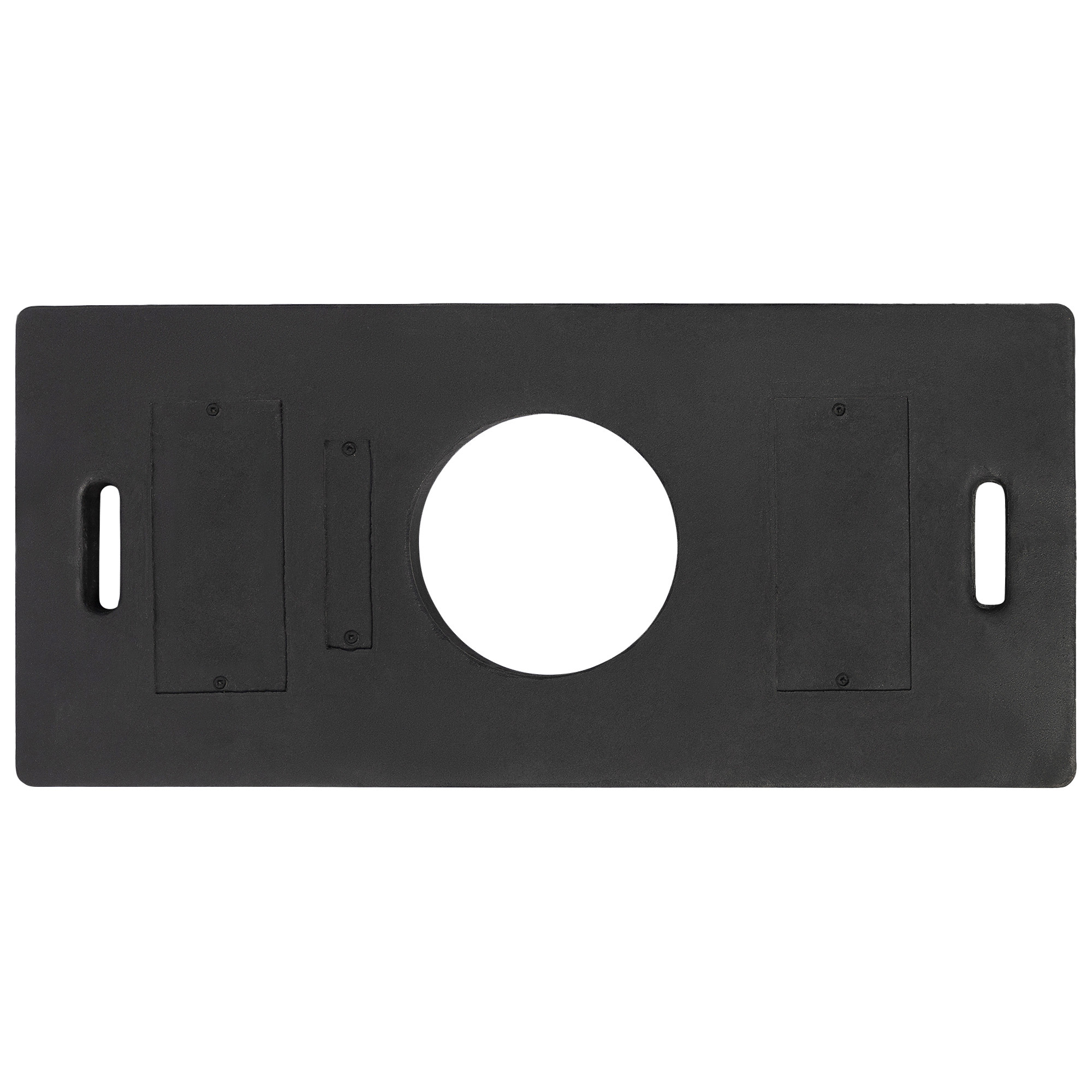 30 lb Rectangle Rubber Base for Channelizer Cones