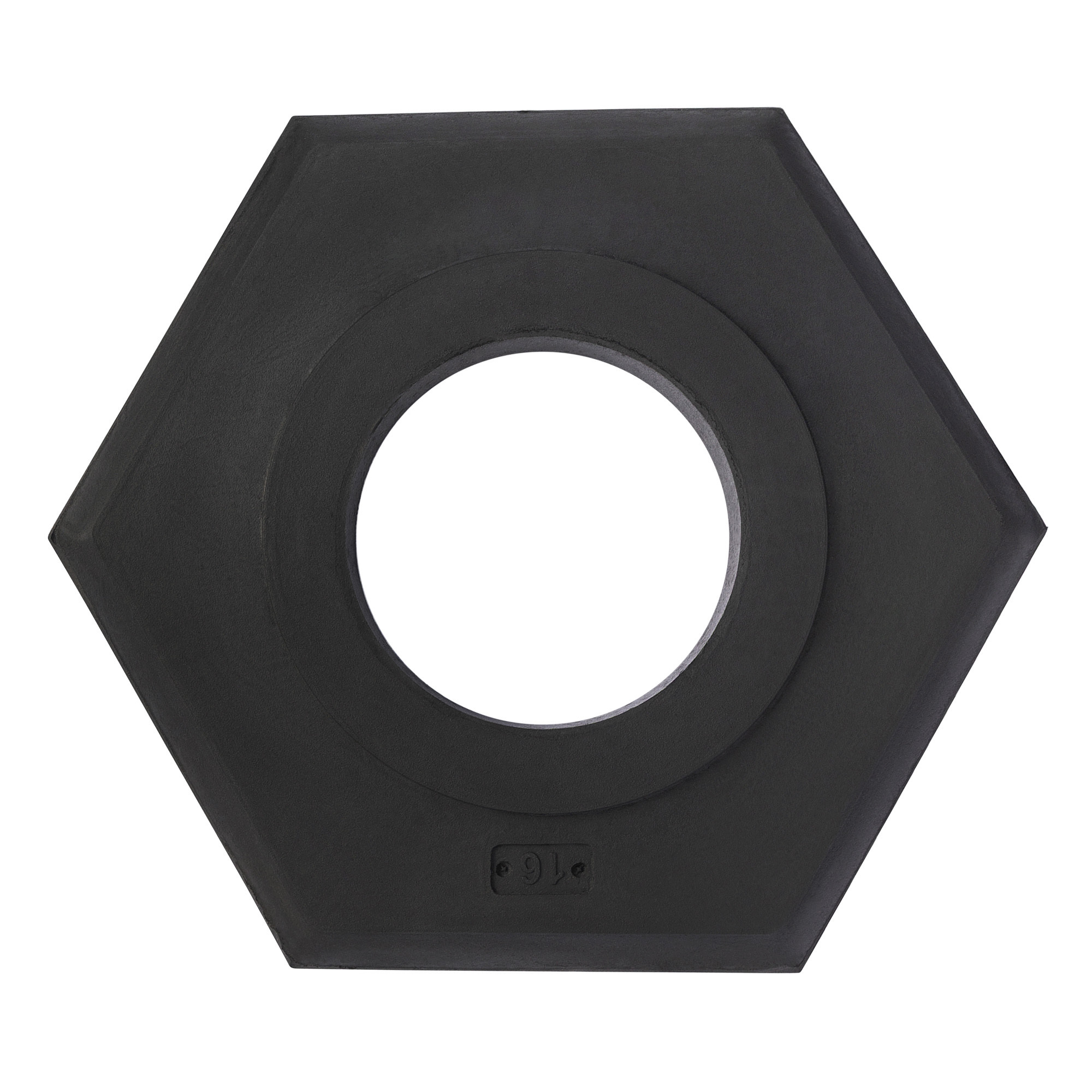 16 lb Hexagonal Rubber Base for Channelizer Cones