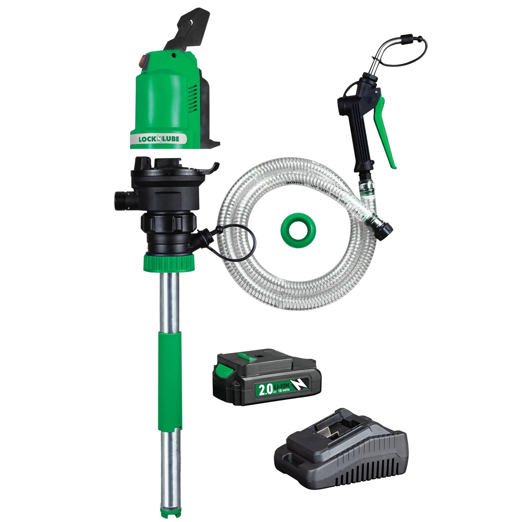LockNLube BTX Battery Transfer Pump Starter Kit, 5-Gallon - Model LNL81770