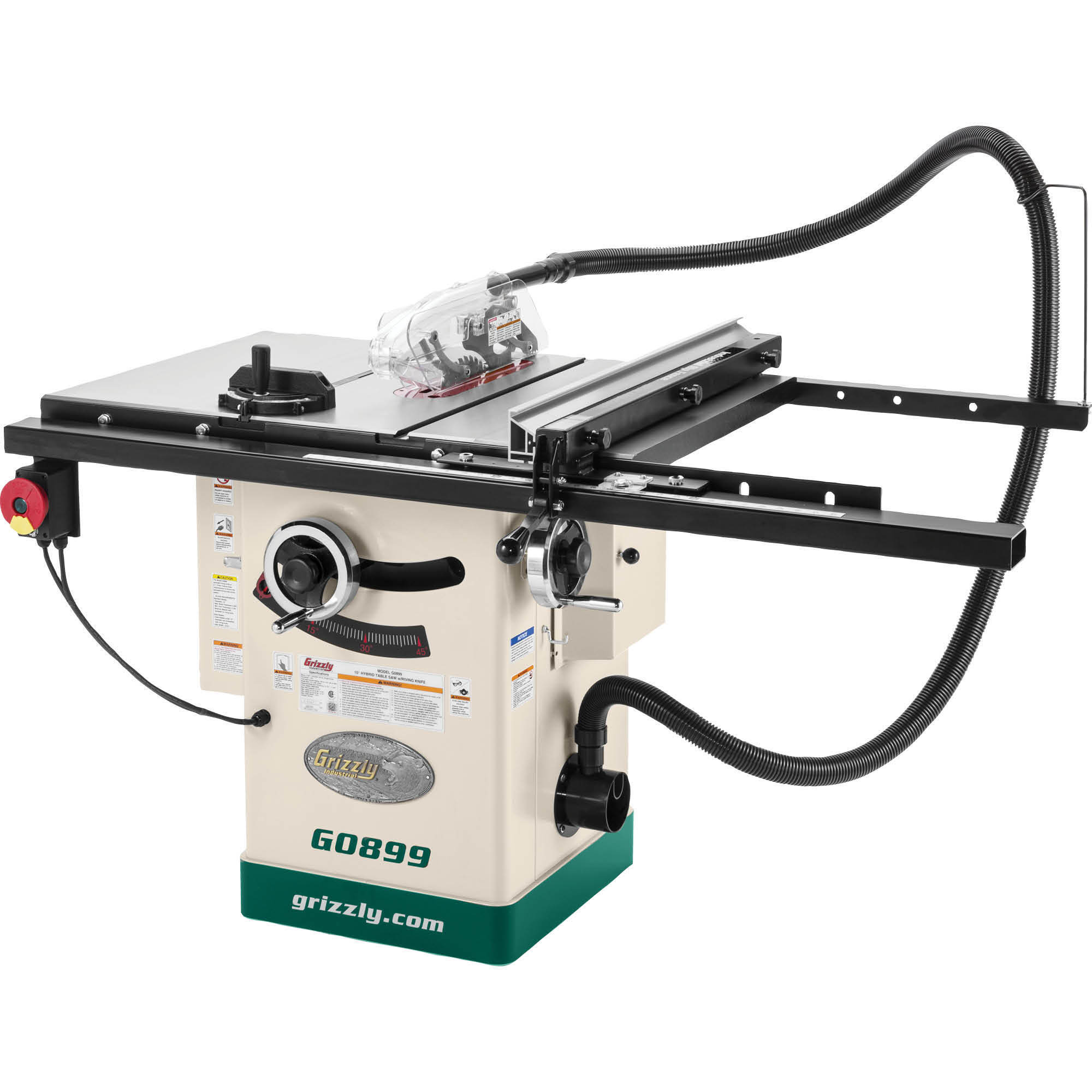 Grizzly G0899 - 10" 2 HP 115V/230V Cabinet Saw