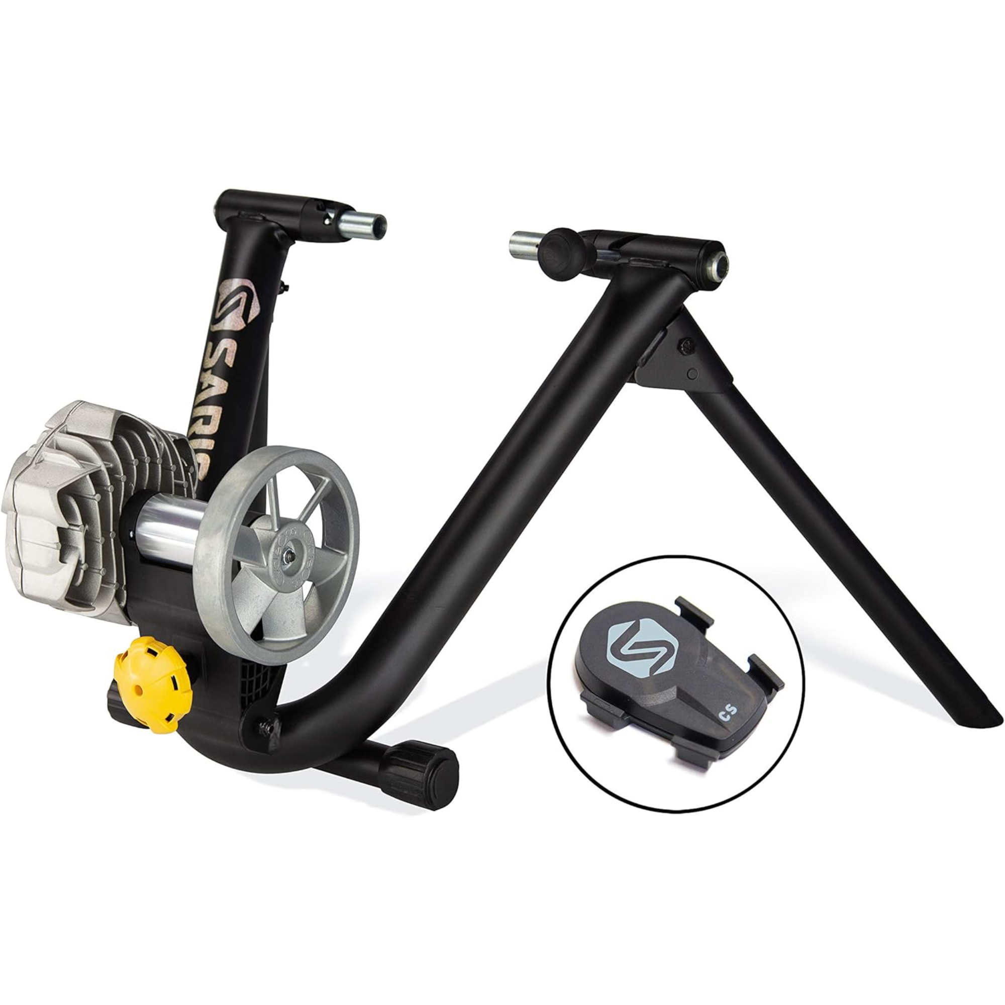 Saris Fluid2 Smart Equipped Indoor Bike Trainer, Includes Speed Sensor, Made in The USA