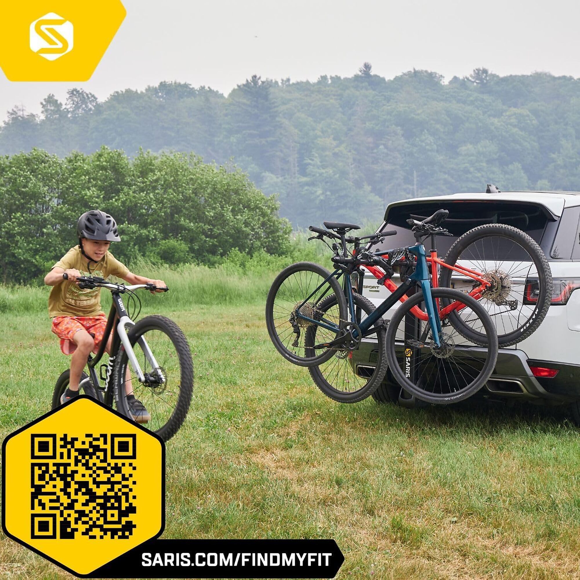 Saris Glide EX Hitch Bike Rack - One-handed Trigger Release Glide ...