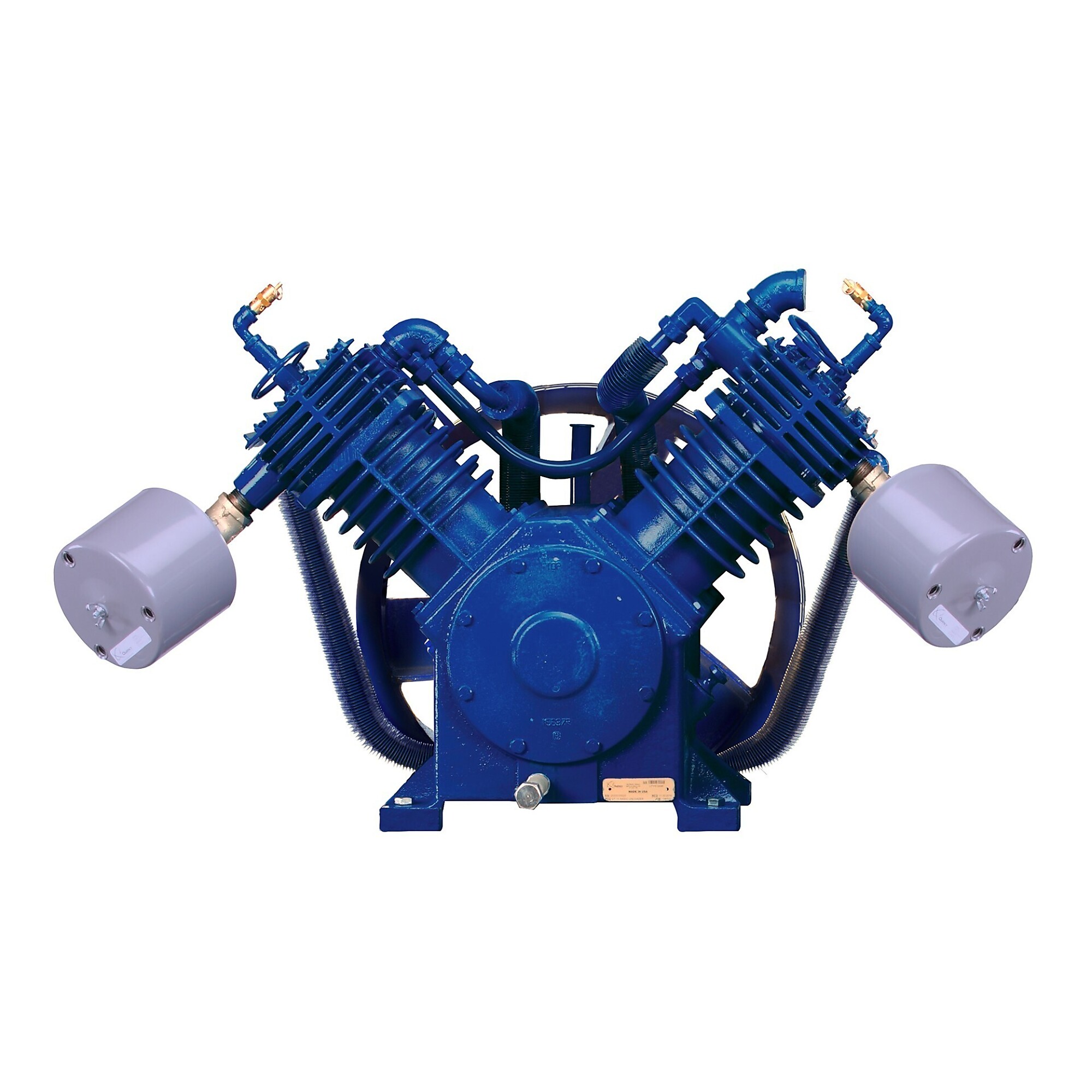 Quincy QT-2 Cast Iron Two-Stage Pump, Model# 2020040401