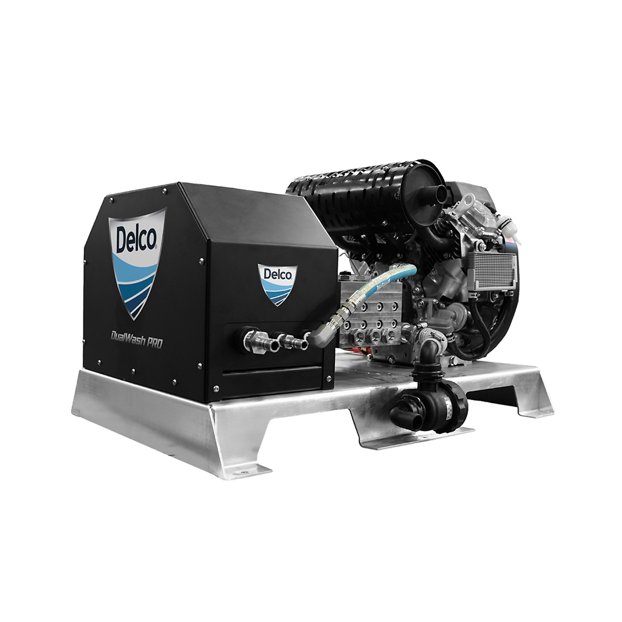 DELCO Dual Wash Pro 4000 PSI 8.0 GPM CRX 750 Gas Pressure Washer