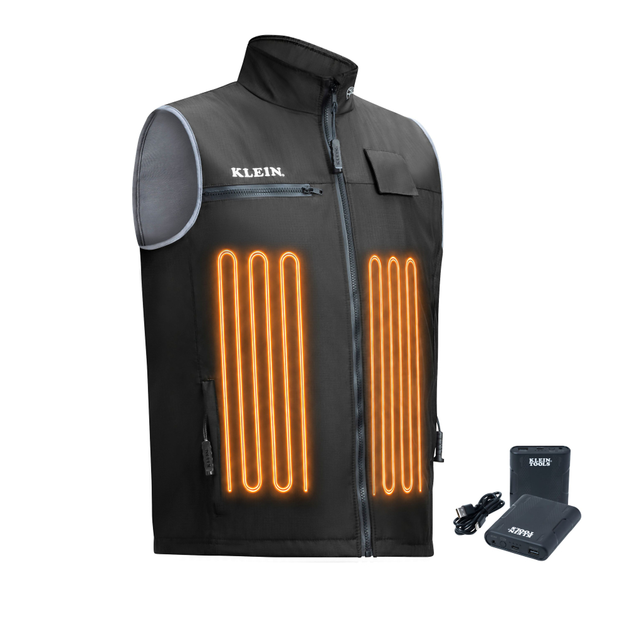 Klein Tools Flame-Resistant Heated Base Layer Vest, 2X-Large