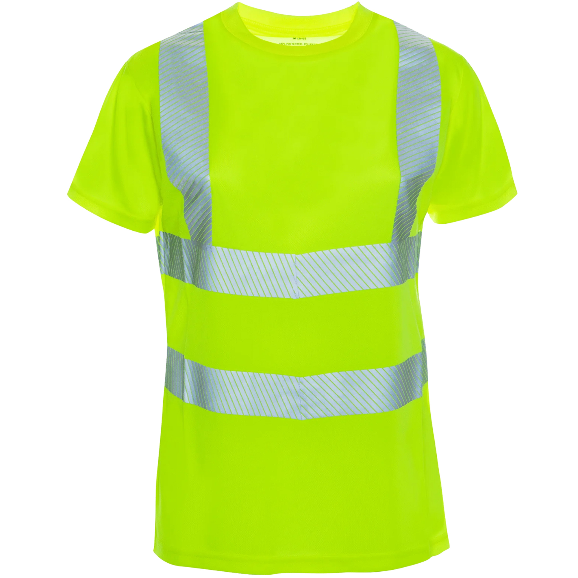 Utility Pro Wear S_Class 2 S/S Womens Birdseye Seg Tape Shirt: Y