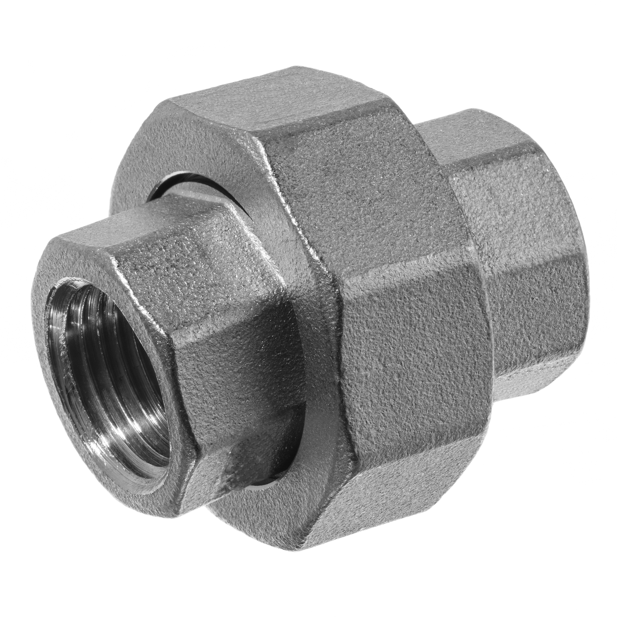 Pipe Fitting - 304 Stainless Steel - Class 150 - Union - 3/8\