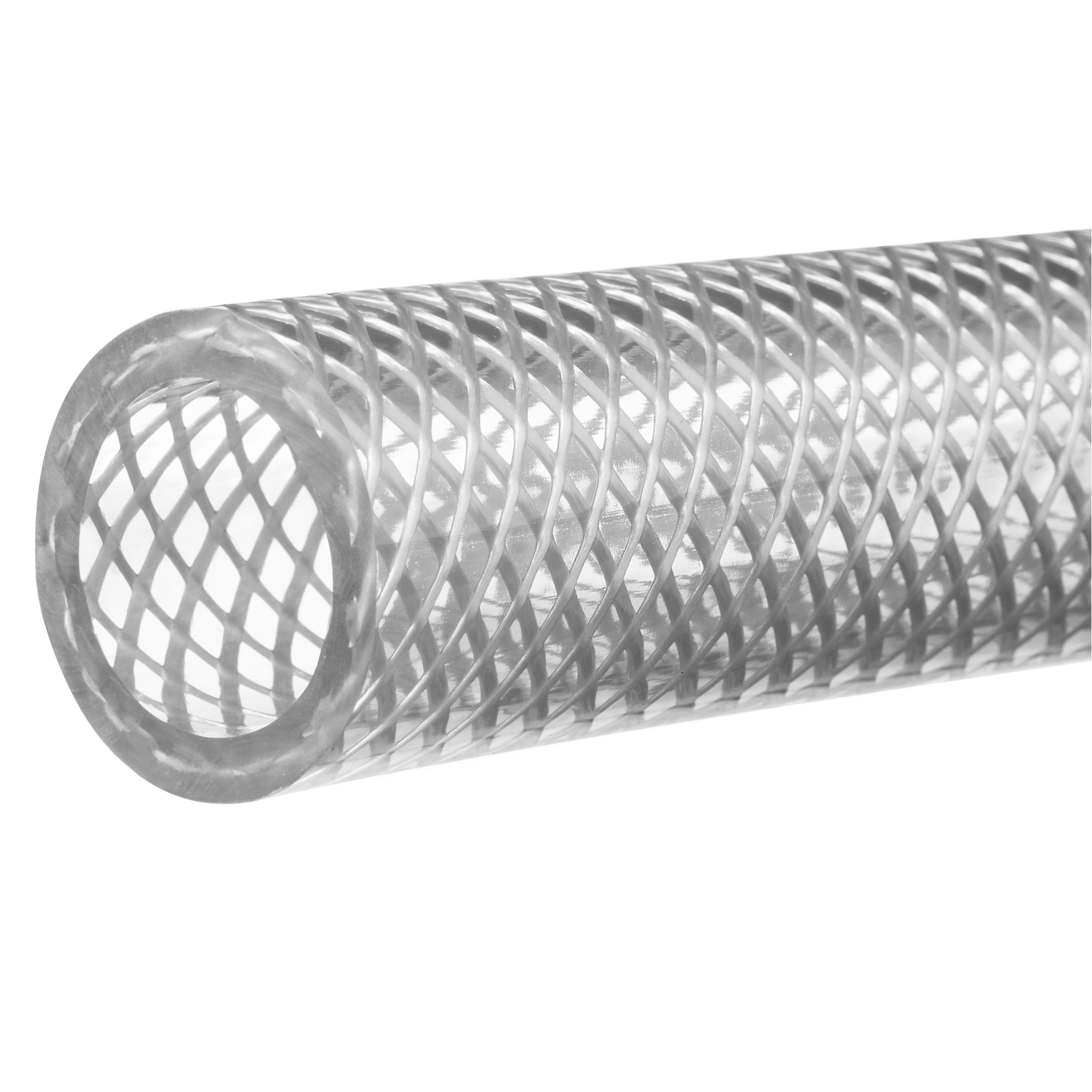 Polyester Braid Reinforced FDA PVC Tubing - 1/4\