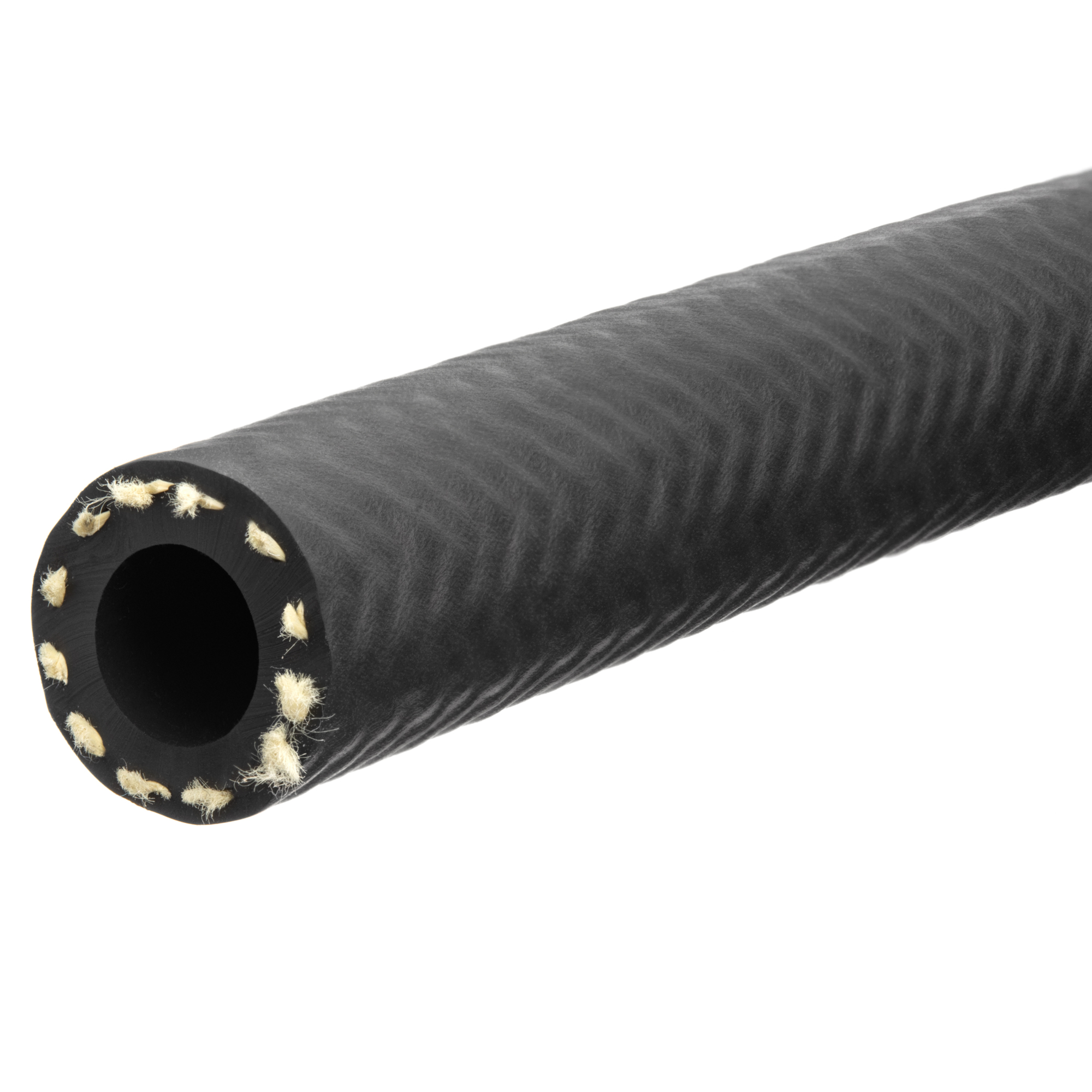 Aramid Braid Reinforced FKM Fluoroelastomer Tubing - 4mm ID x 9mm OD x ...