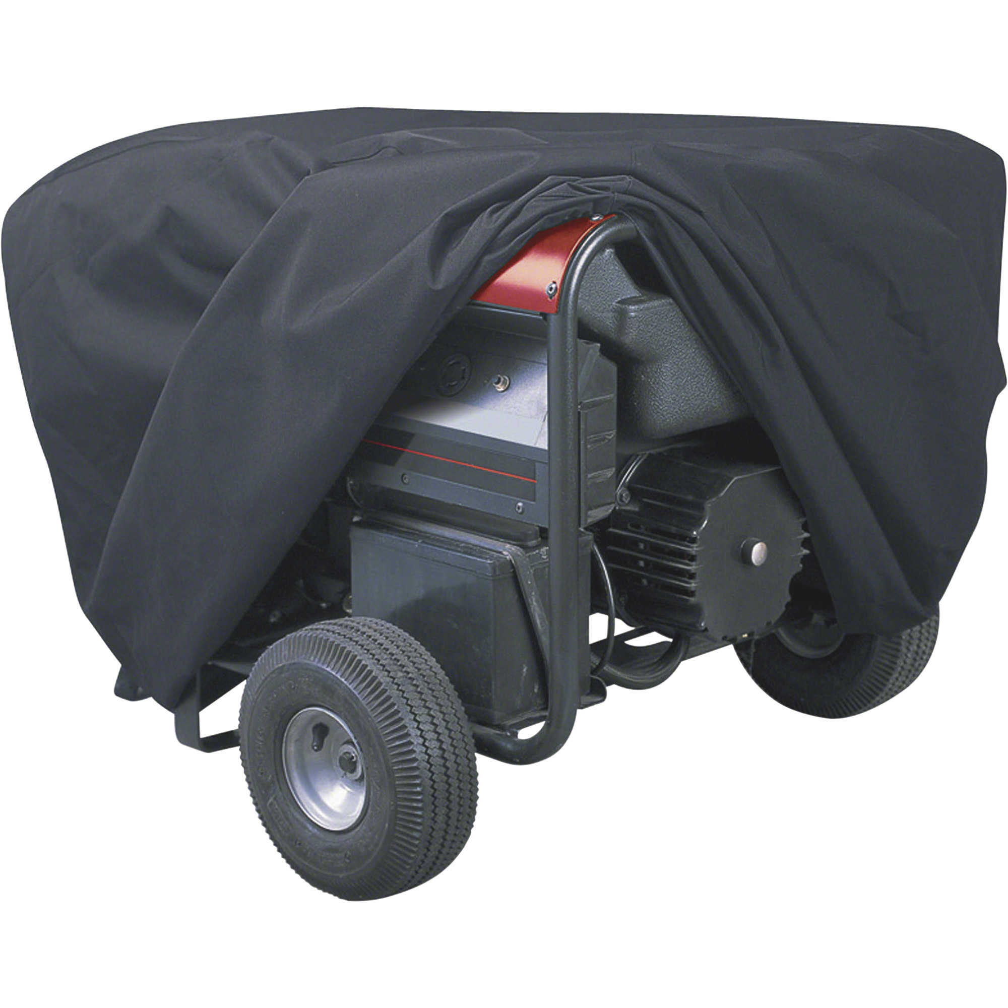 Classic Accessories Generator Cover, XXL, Black, Fits Generators to 17,500 Watts, 38in.L x 28in.W x 30in.H, Model# 79557