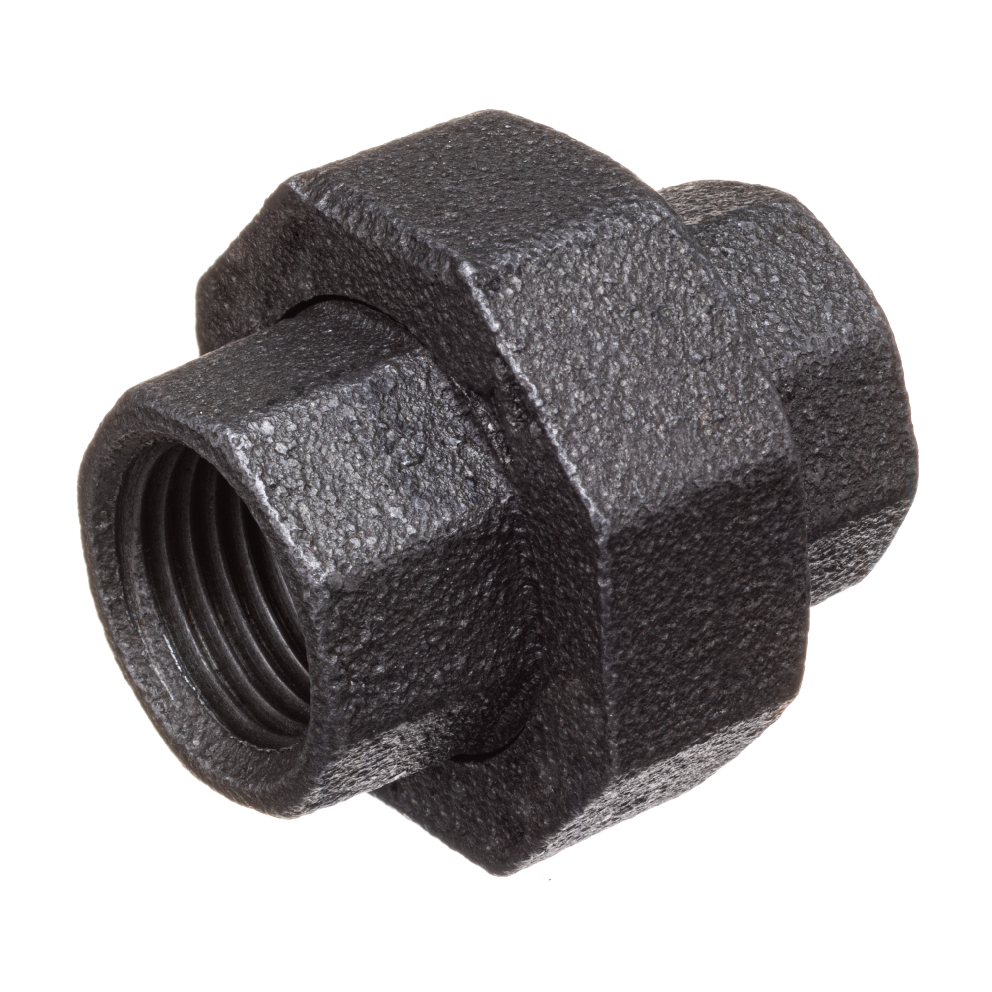 Pipe Fittings - Black-Coated Malleable Iron - Class 150 - Union - 3/4 ...