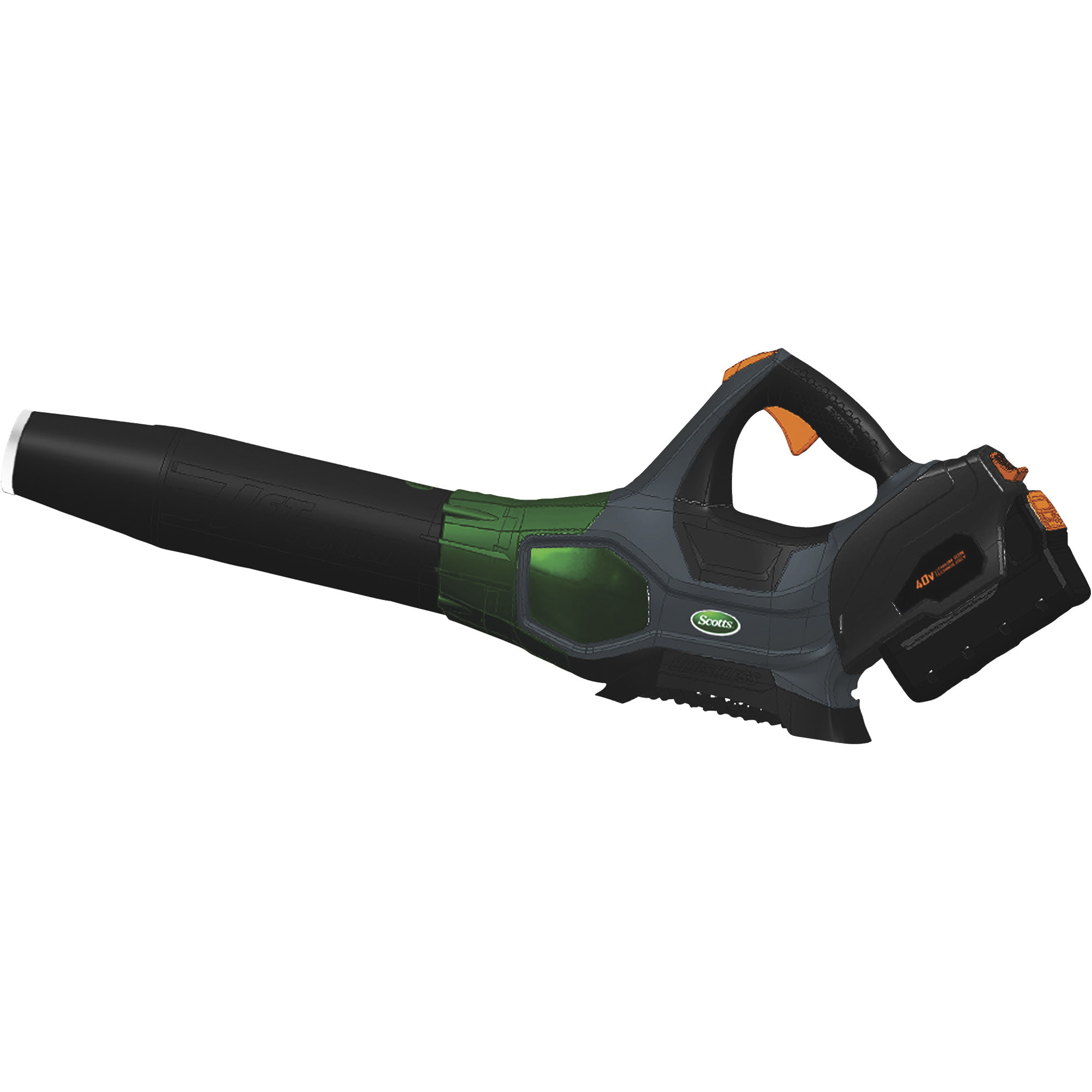 40-Volt Cordless Sweeper/Blower, 120 MPH, Lithium-Ion Battery