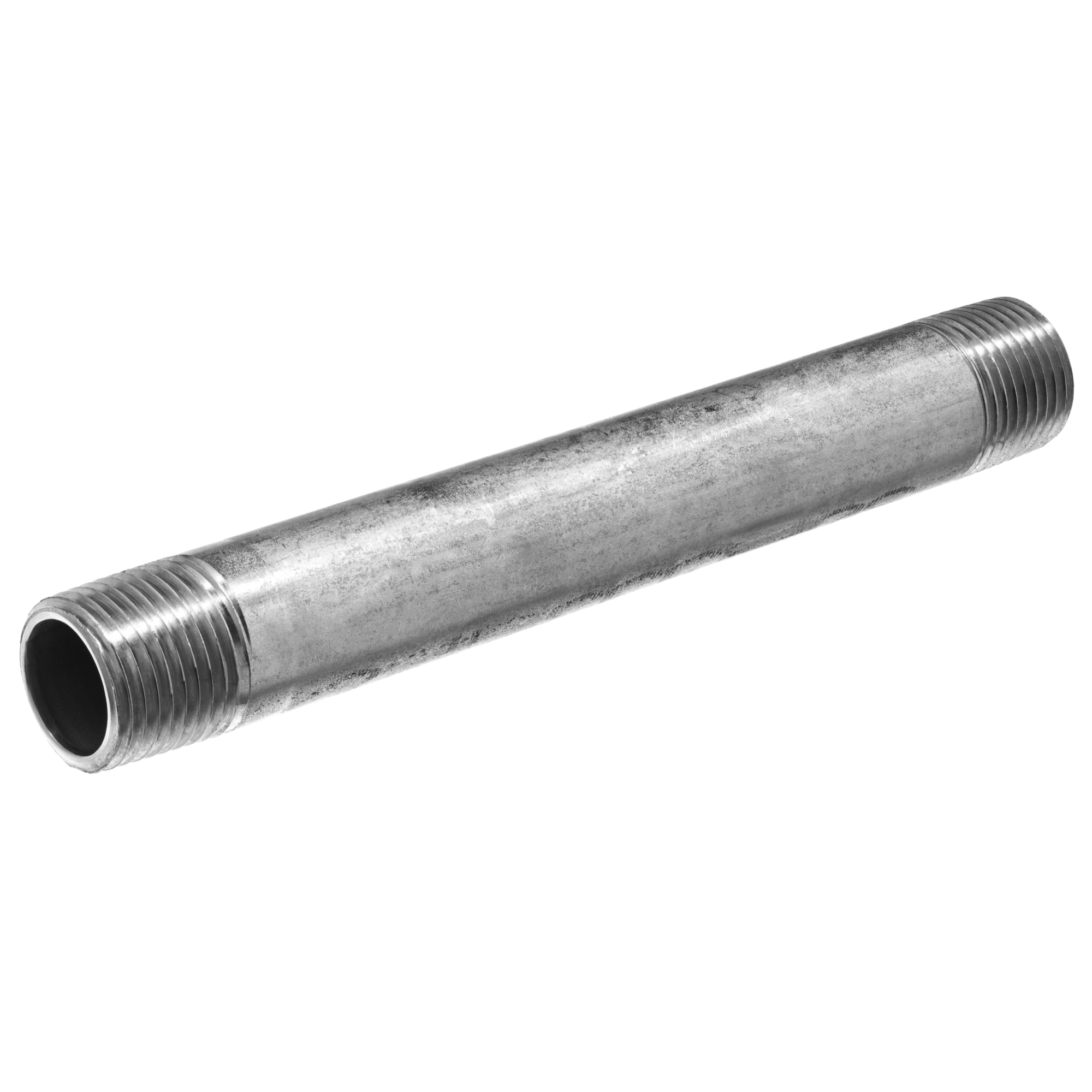 Pipe Nipple - 304 Stainless Steel - Schedule 40 - Seamless - Threaded ...