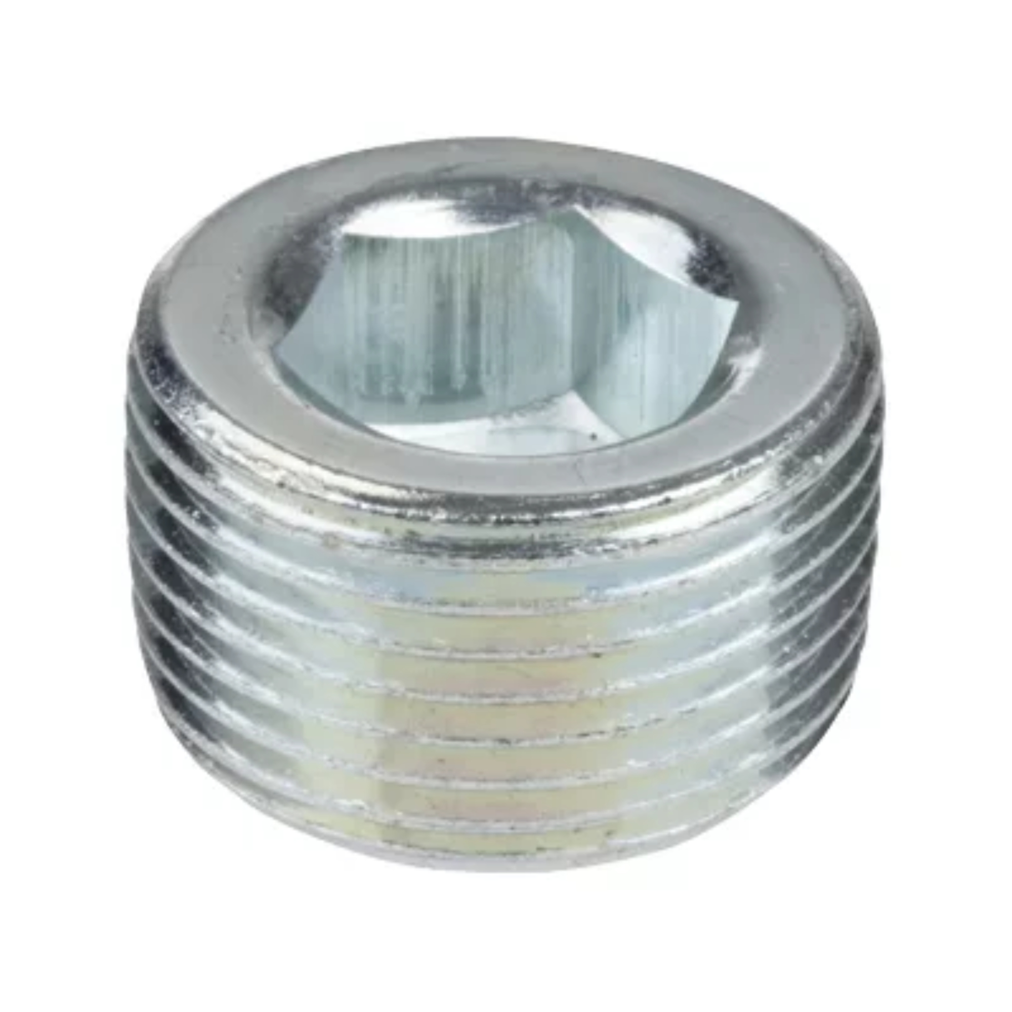 Tee Socket Plug Pipe Fittings - Galvanized Malleable Iron - Class 150 - Hex Socket Plug ...
