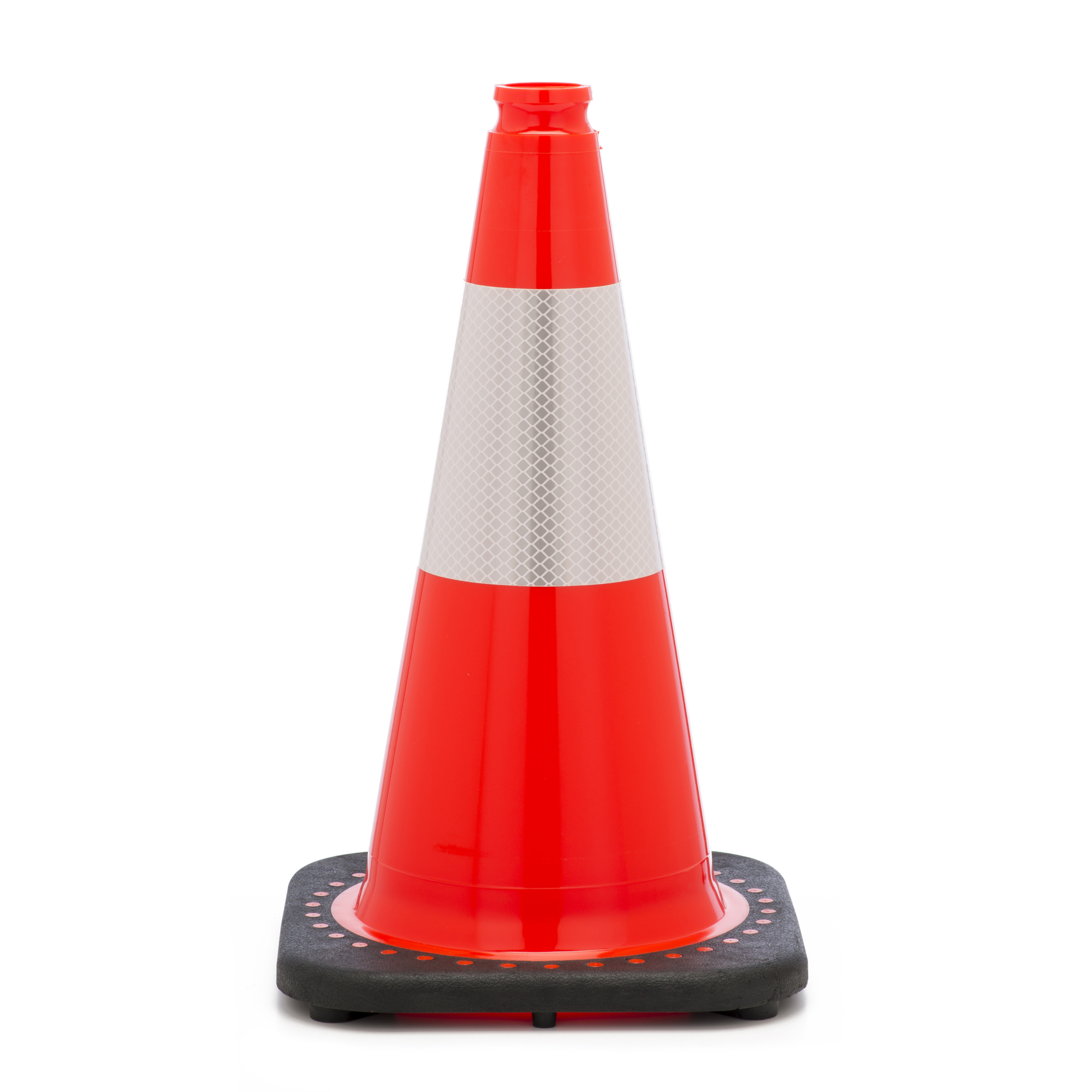 Mutual Industries 17720-118-3 Traffic Cone 18"3Lb Org Reflective