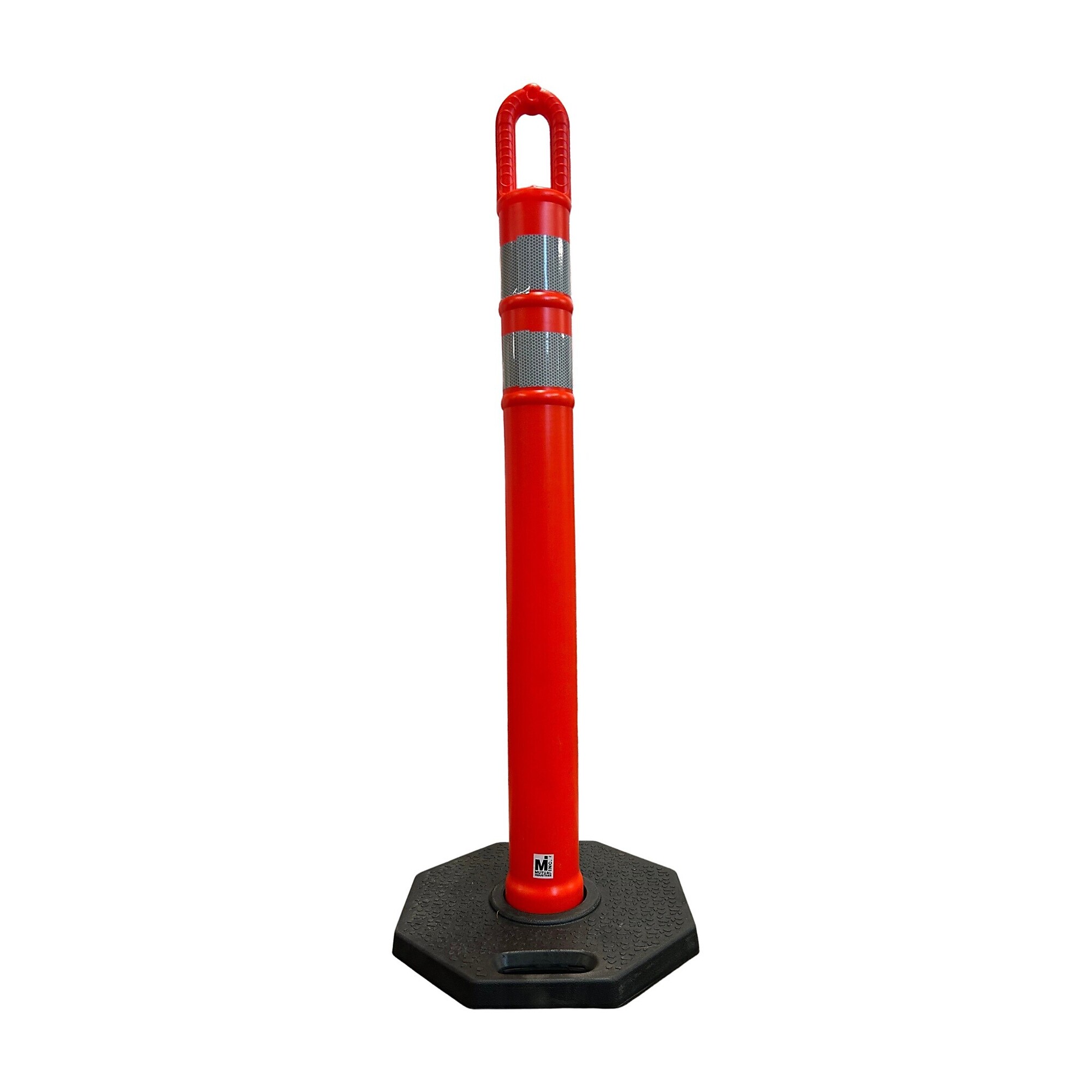 Mutual Industries 17735-0-12 D Top Delineator W/12Lb Base
