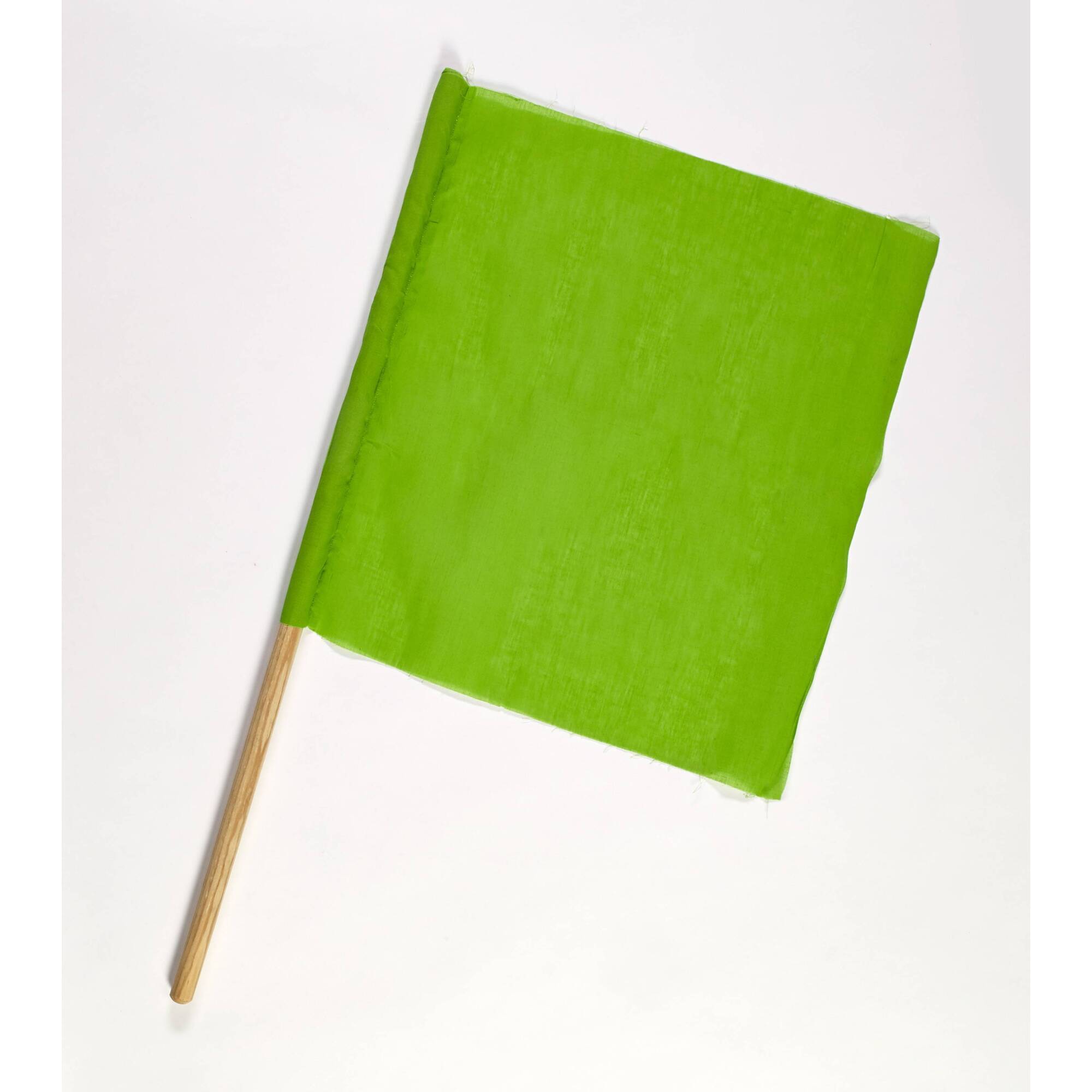 Mutual Industries 14966-39-18 18" X 18" X 24" Cloth Sgnl Flags Grn 10/Bundle