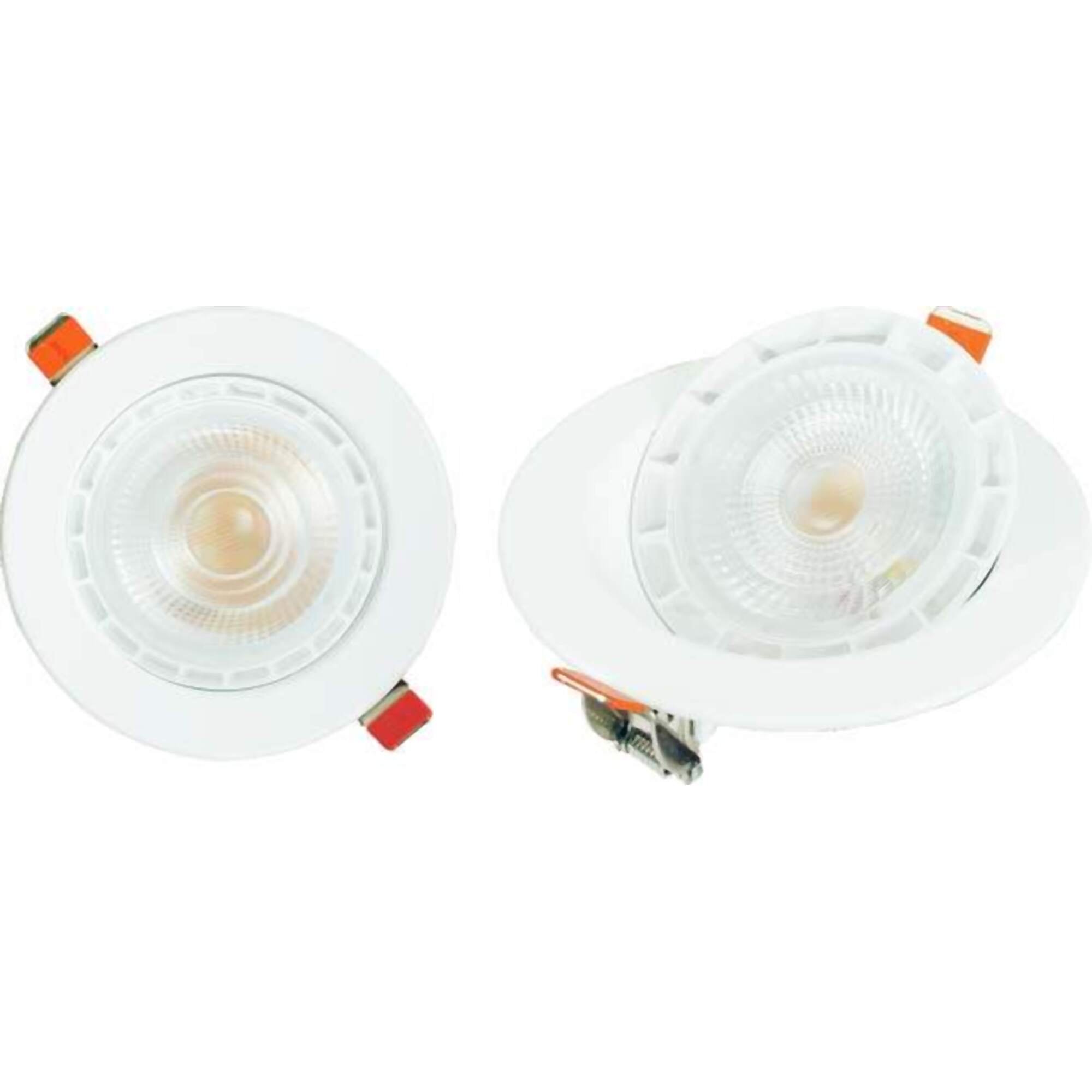 Honya LED Gimbal Recessed Downlight 4"/ 9W/ Dimmable/ 5CCT (2700-3000-3500-4000-5000K) Selectable