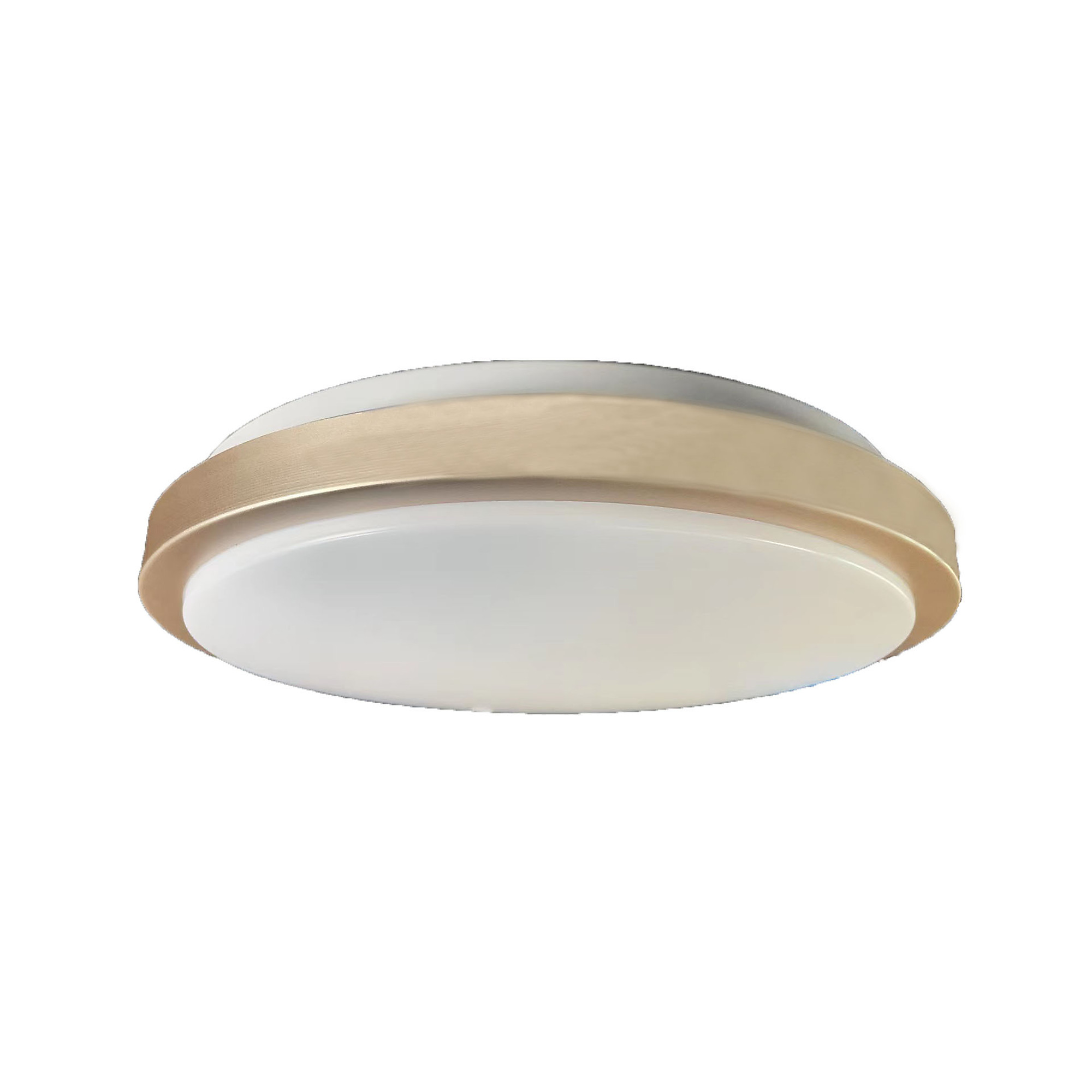 Honya LED Flush Mount Ceiling Light Single Ring/ Gold Finish/ 13"